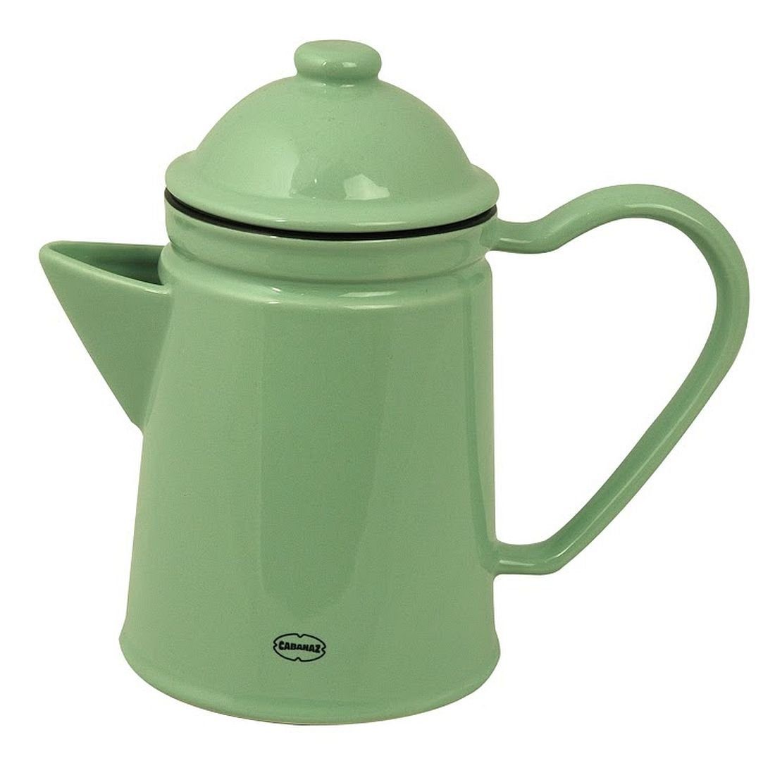 Capventure Kanne Kanne Kaffeekanne Teekanne Krug Keramikkanne Retro 0,6l Cabanaz