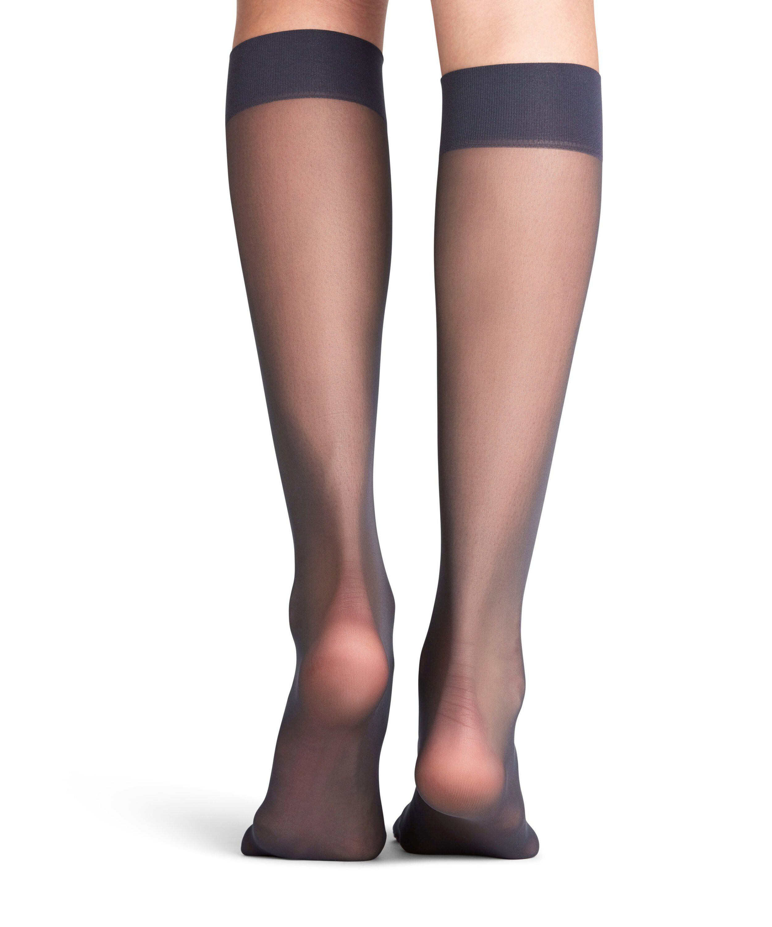 FALKE Feinkniestrümpfe Matt Deluxe Kniestrümpfe transparent & matt (1-Paar) transparent & matt