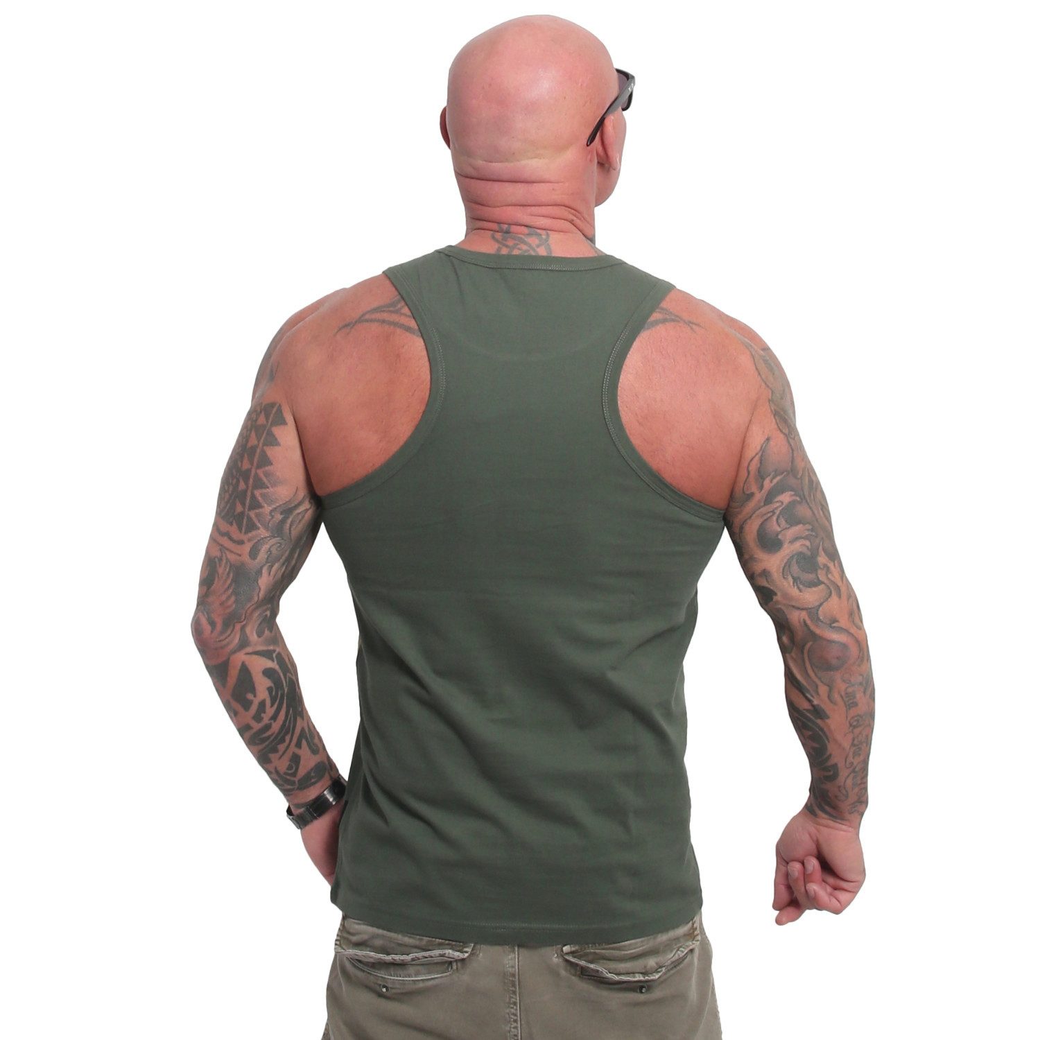 YAKUZA Muskelshirt Guns mit Ringerrücken günstig online kaufen