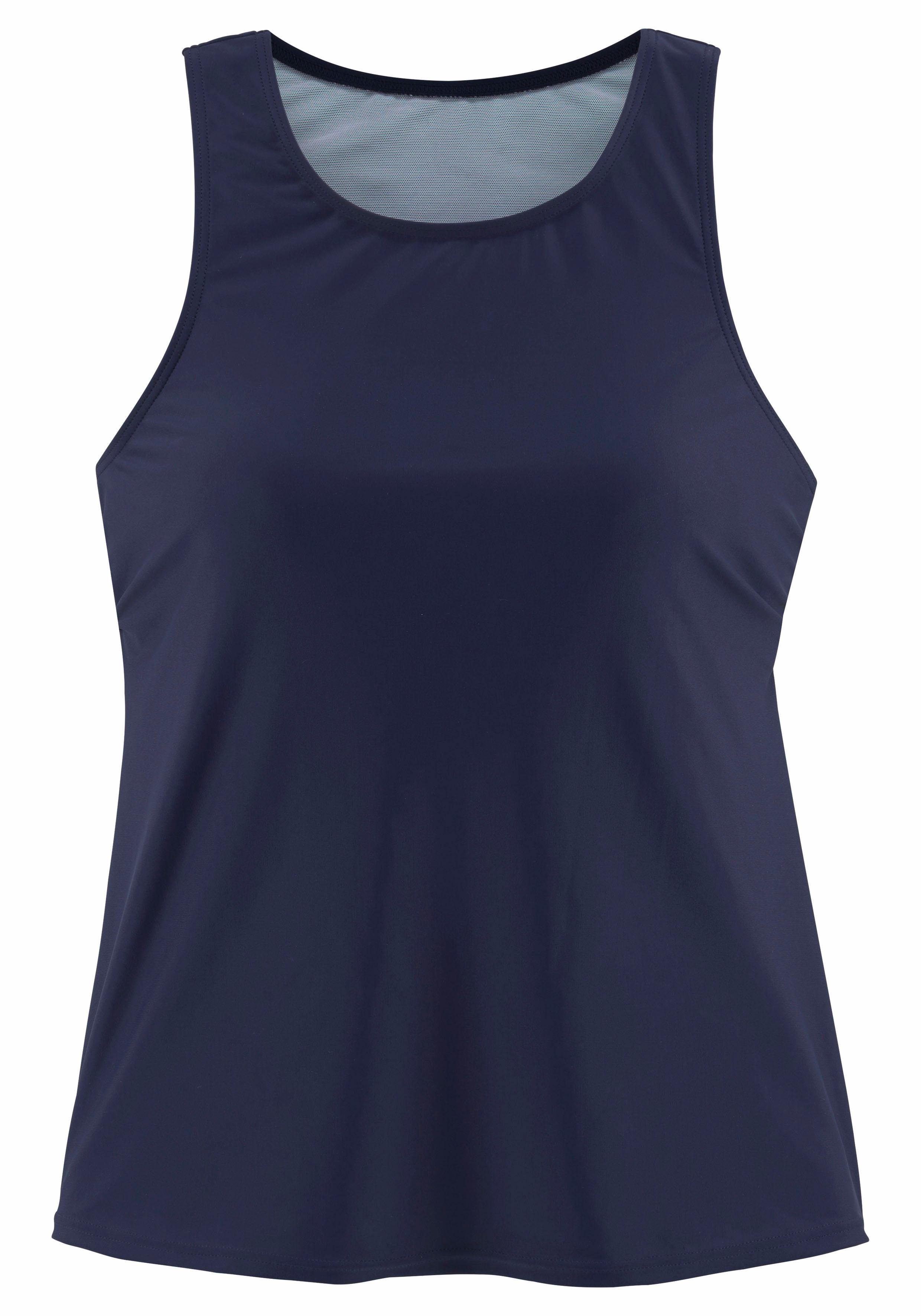 LASCANA Bade-Shirt, mit Unterbrustgummi günstig online kaufen