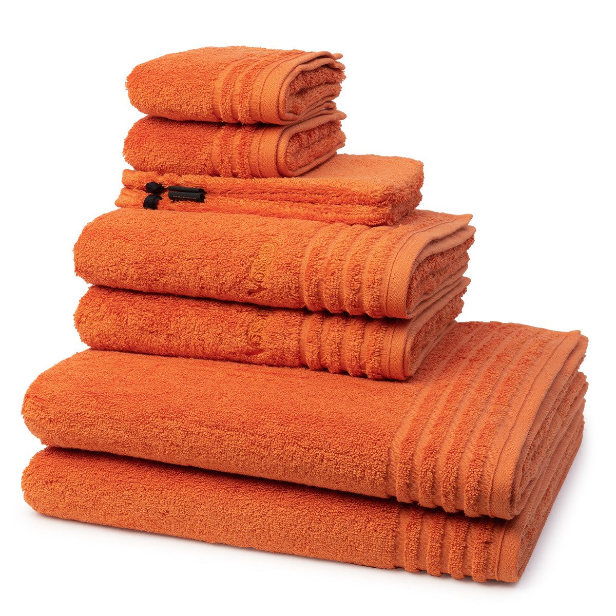 Vossen Handtuch Set Vienna Style Supersoft, Frottee (Spar-Set, 8-St), 2 X Wasch- 2 X Gäste- 2 X Dusch- 2 X Handtuch im Set - Baumwolle