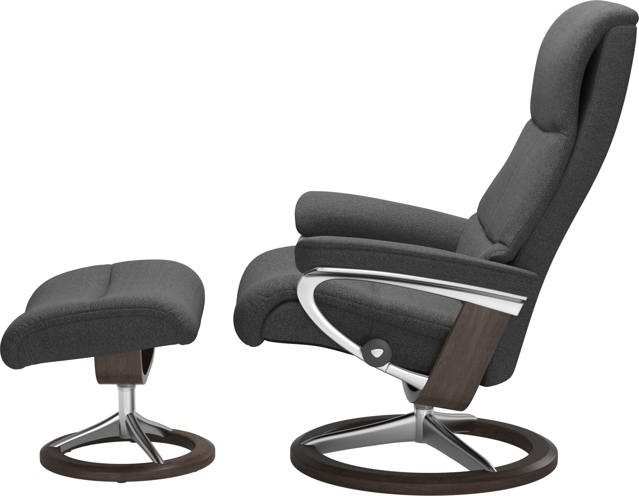 Stressless® Relaxsessel Base, mit L,Gestell View, Größe Signature Wenge
