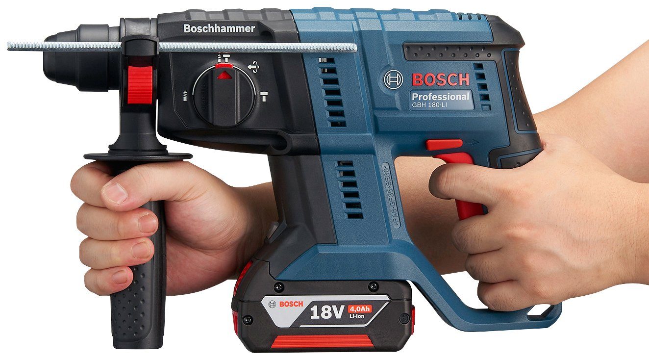 BOSCH PROFESSIONAL AkkuBohrhammer »GBH 18V20«, mit 2. Akku 18V/4Ah