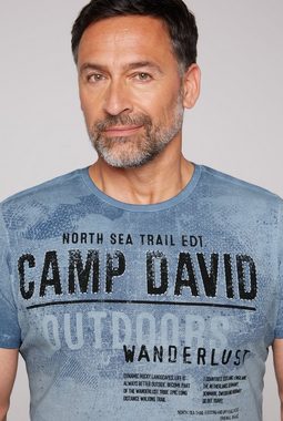 CAMP DAVID Rundhalsshirt aus Baumwolle