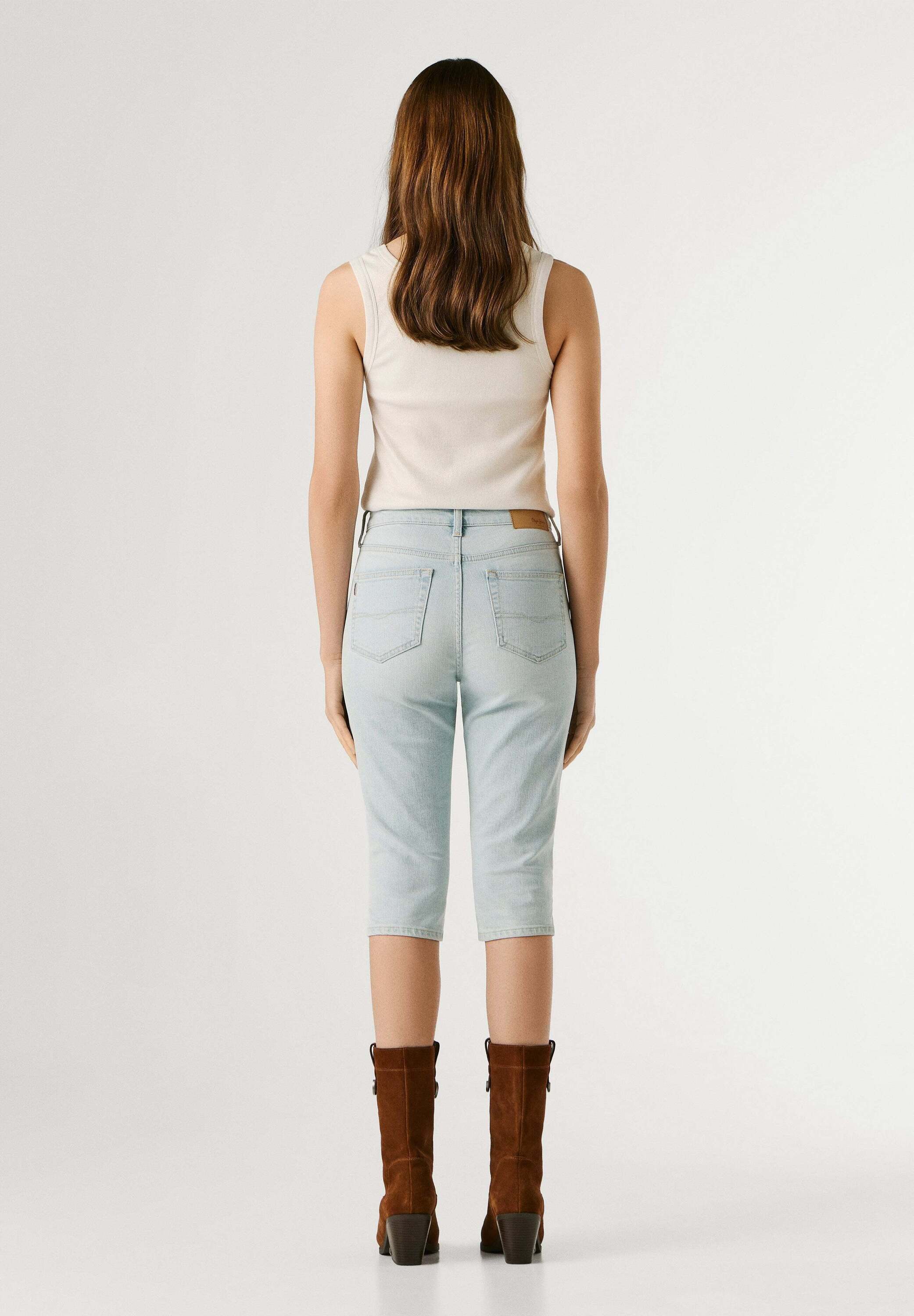 Pepe Jeans Shorts denim shorts CROP HW MARY