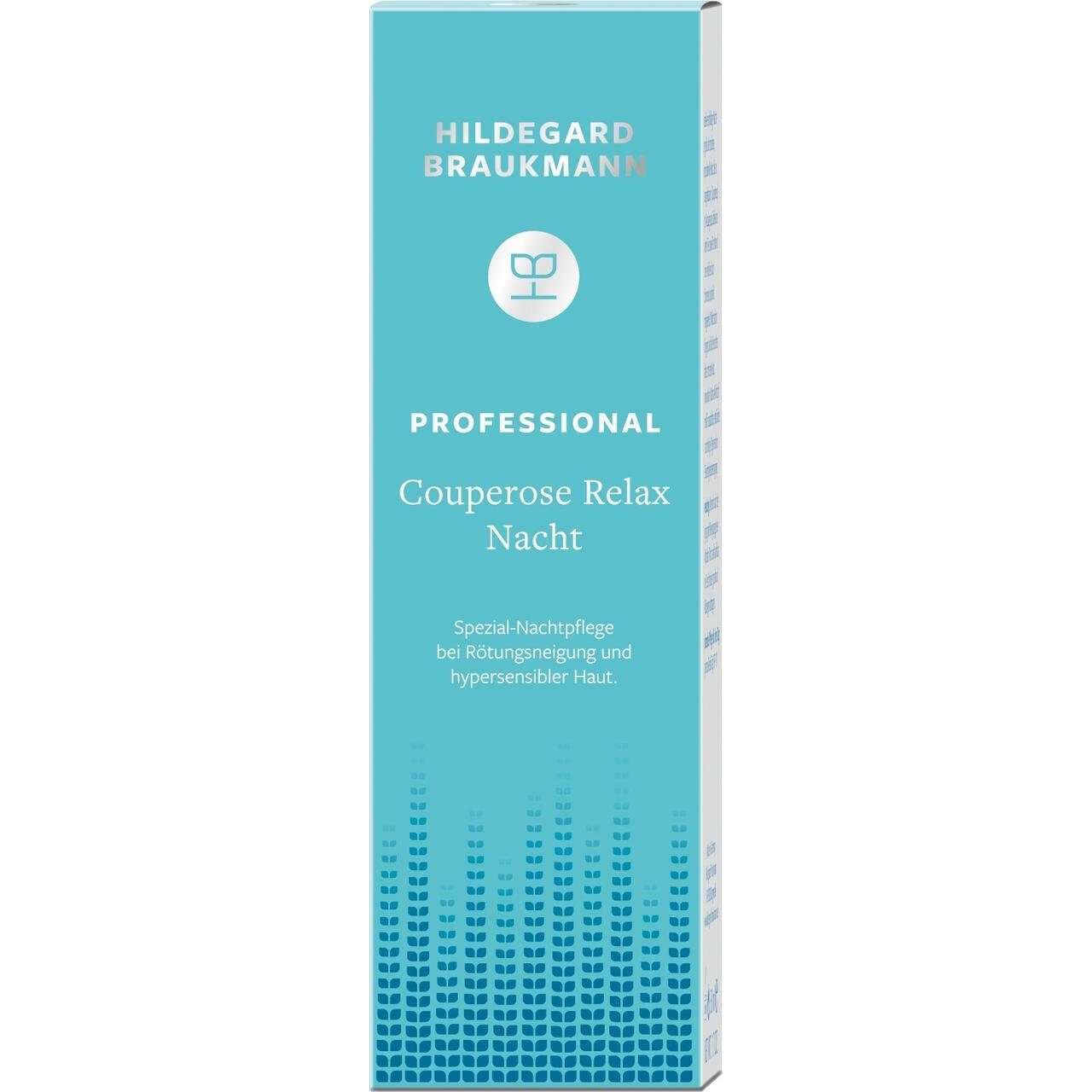 Hildegard Braukmann Gesichtspflege Professional Plus Couperose Relax Nacht, Normale Haut