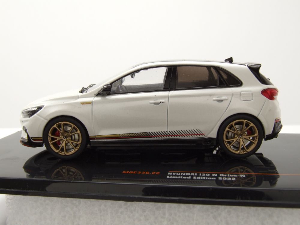 ixo Models Modellauto Hyundai i30 N Drive-N Limited Edition 2022 weiß metallic, Maßstab 1:43