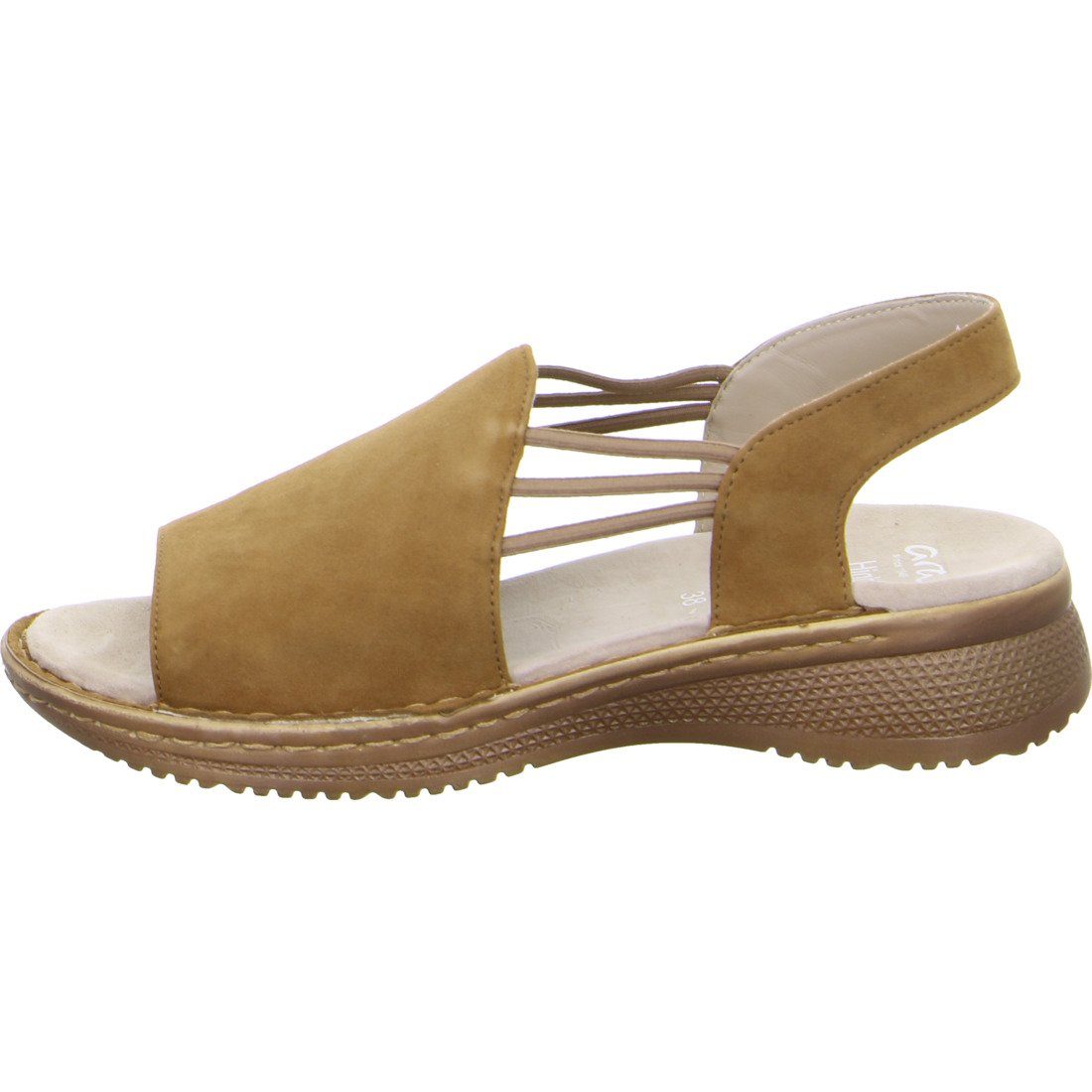 Sandalette Hawaii - Ara Schuhe, braun Damen Ara Rauleder Sandalette 048051