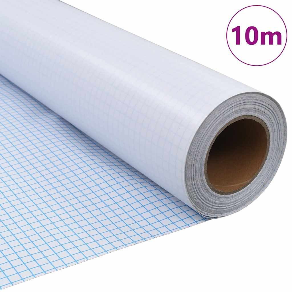 vidaXL Fensterfolie Fensterfolie Matt Grau 0,9x10 m PVC