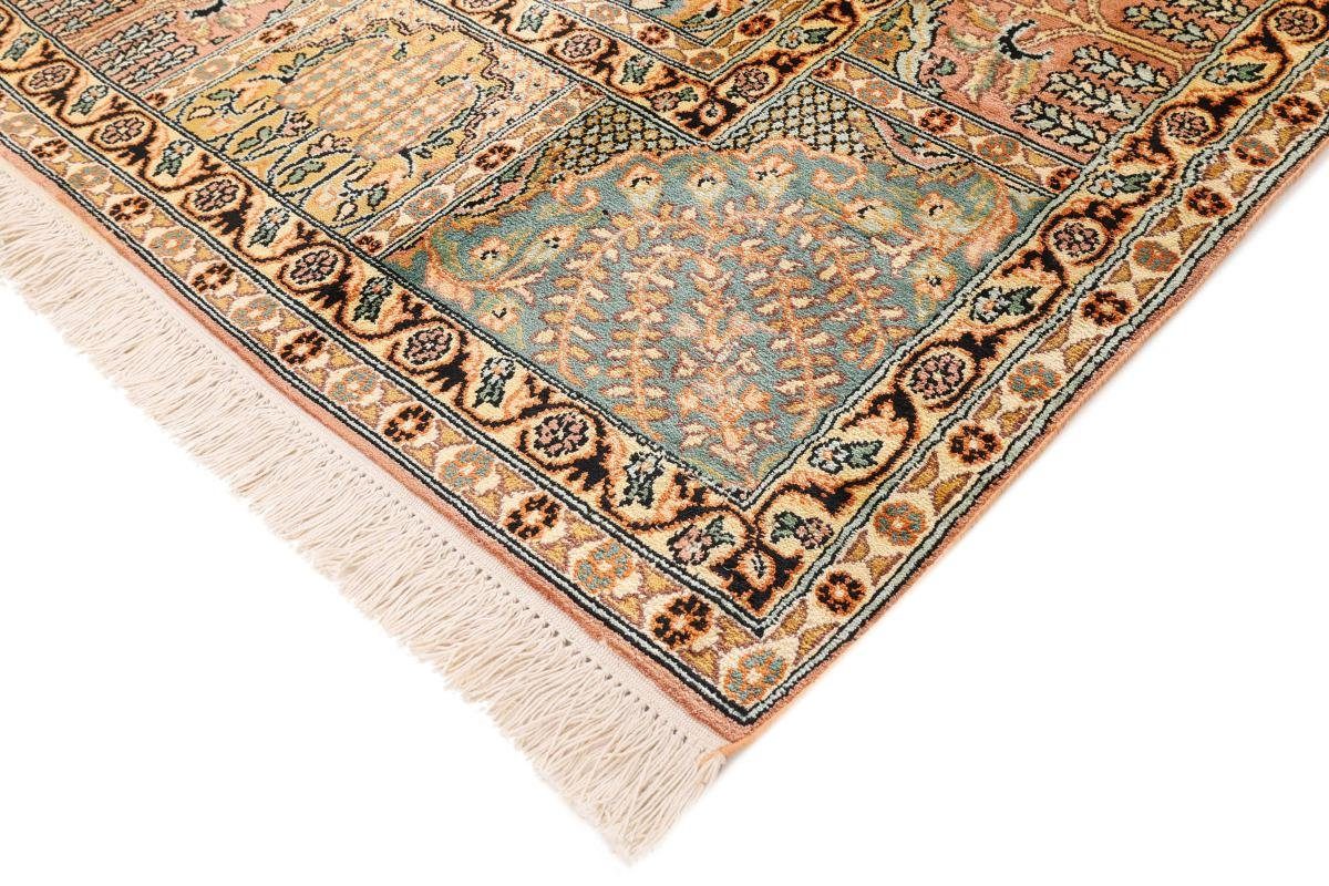 Orientteppich, Seide rechteckig, mm 4 Trading, Handgeknüpfter Kaschmir Orientteppich Nain 220x310 Höhe: