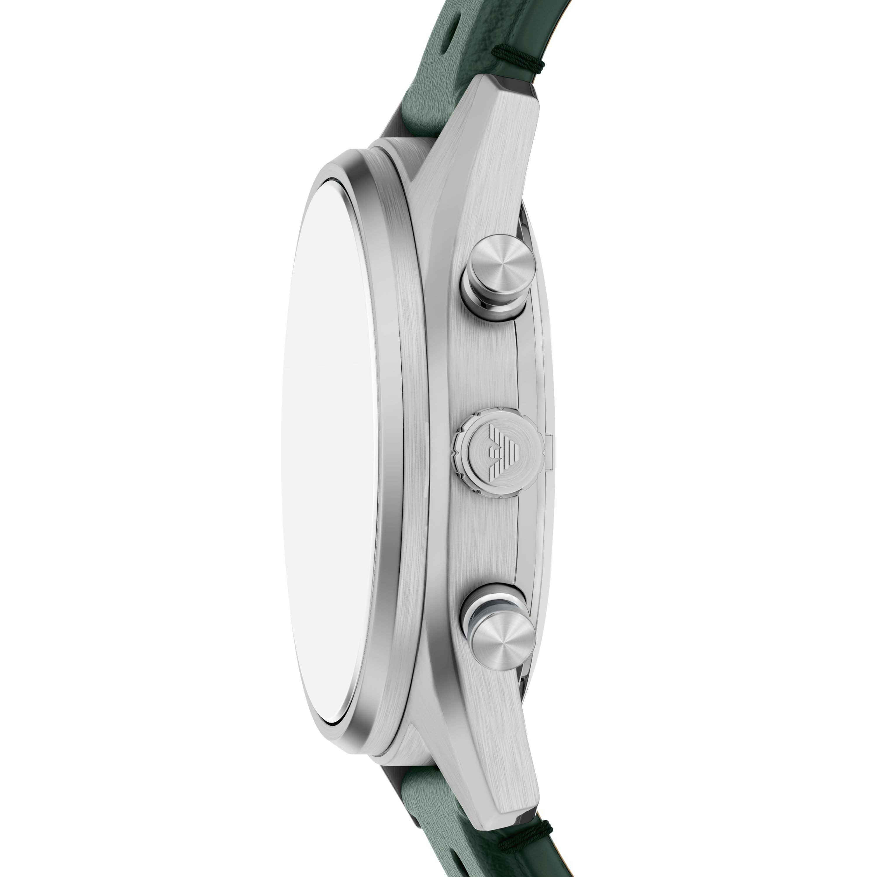 Emporio Armani Chronograph AR11782, Quarzuhr, Armbanduhr, Herrenuhr, Lederarmband, analog, Tag