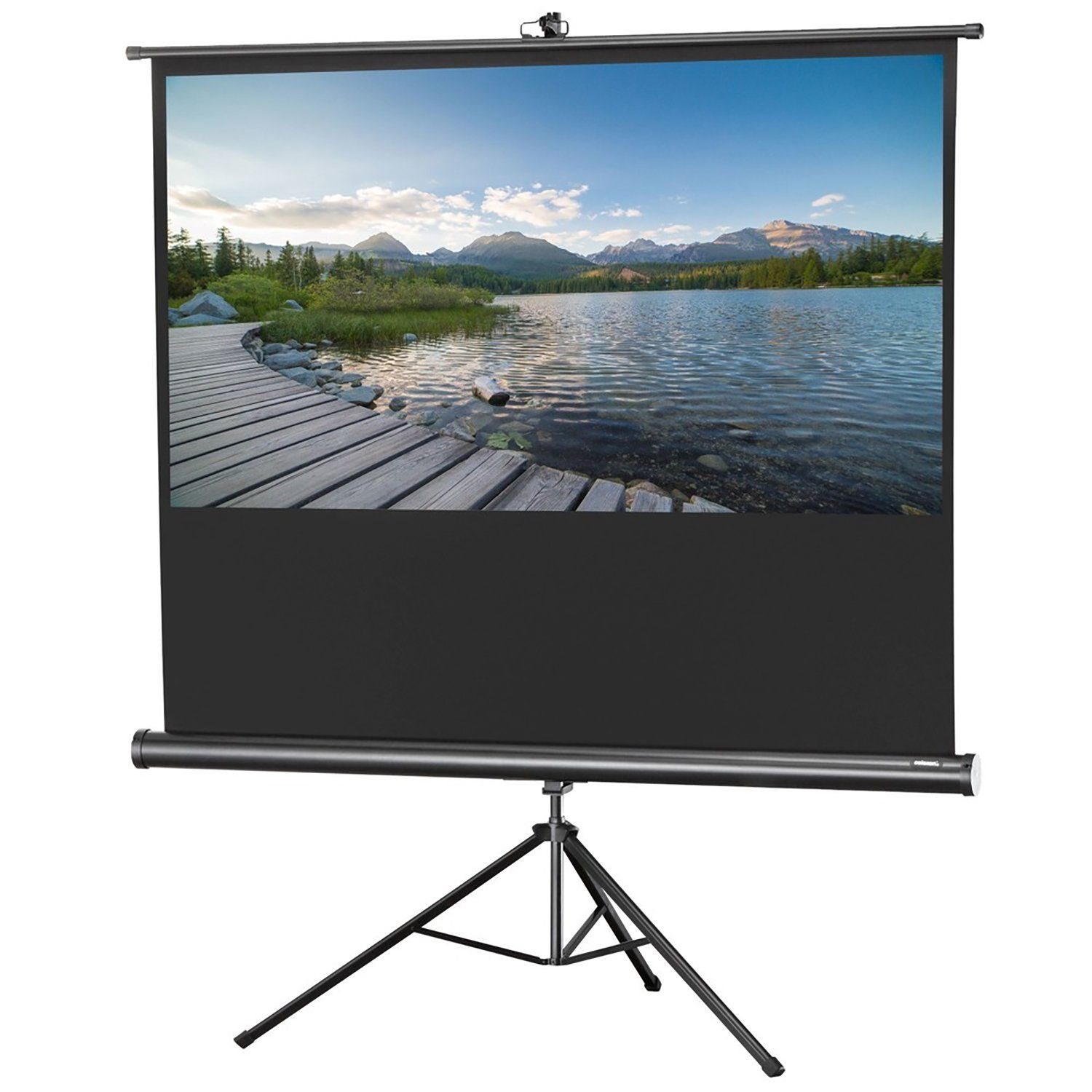 Celexon Economy Stativleinwand (black_backside)