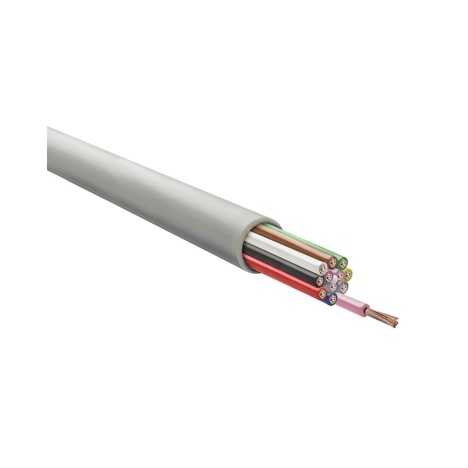 Helukabel Titel:LIYY 12x0,25mm² Datenleitung AD 7,0mm Betriebsspitzenspannung 5 Elektro-Kabel, (1 cm)