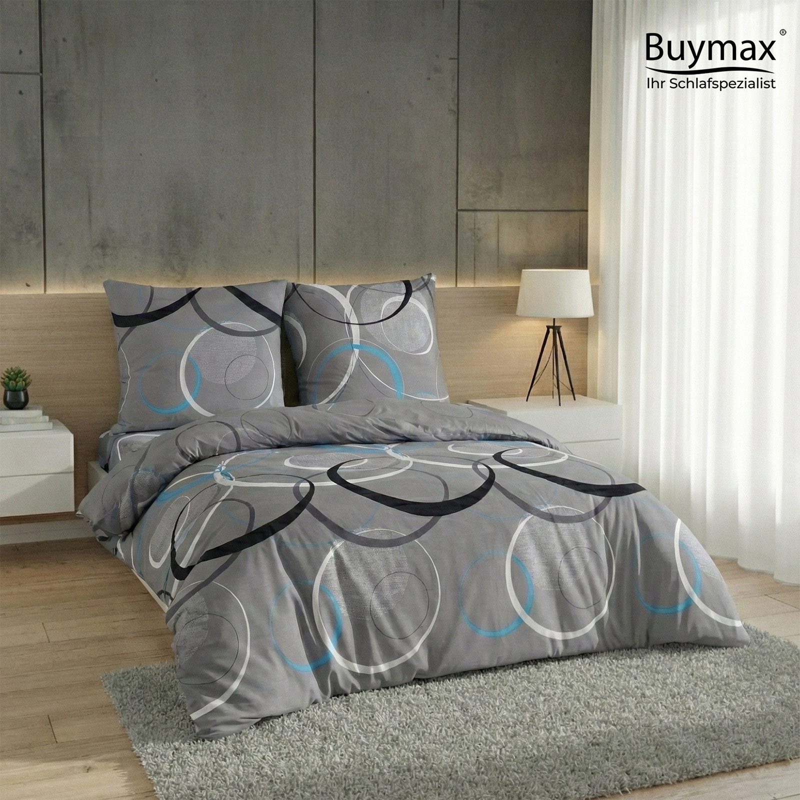 Buymax Bettwäsche Wave, Bettgarnitur, Bettbezug Set, Renforcé: 100% Baumwol günstig online kaufen