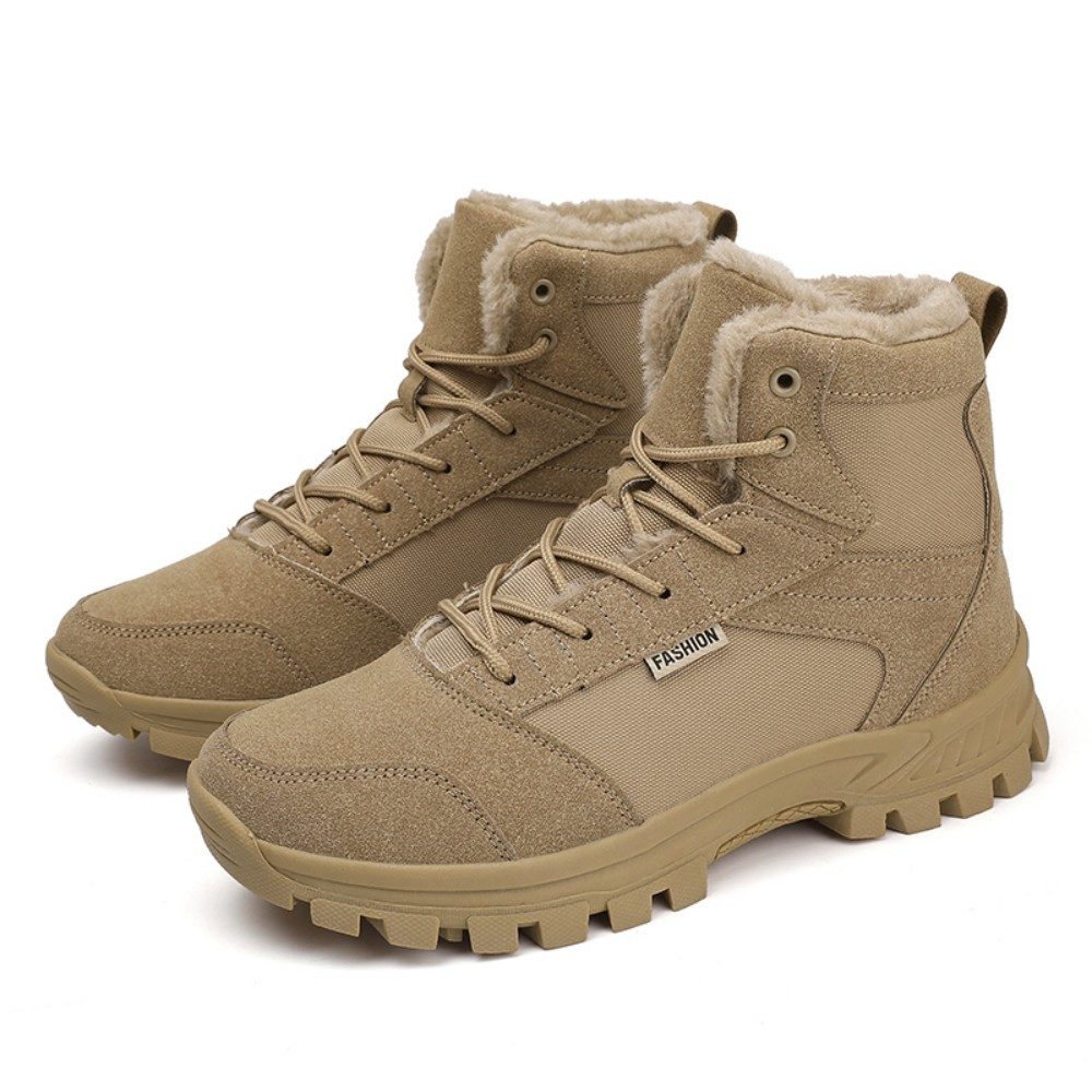 HUSK'SWARE Schneeschuhe Warm gefütterte Freizeitstiefel (Warme Wanderschuhe, High-Top-Schuhe), Warmes Innenfutter