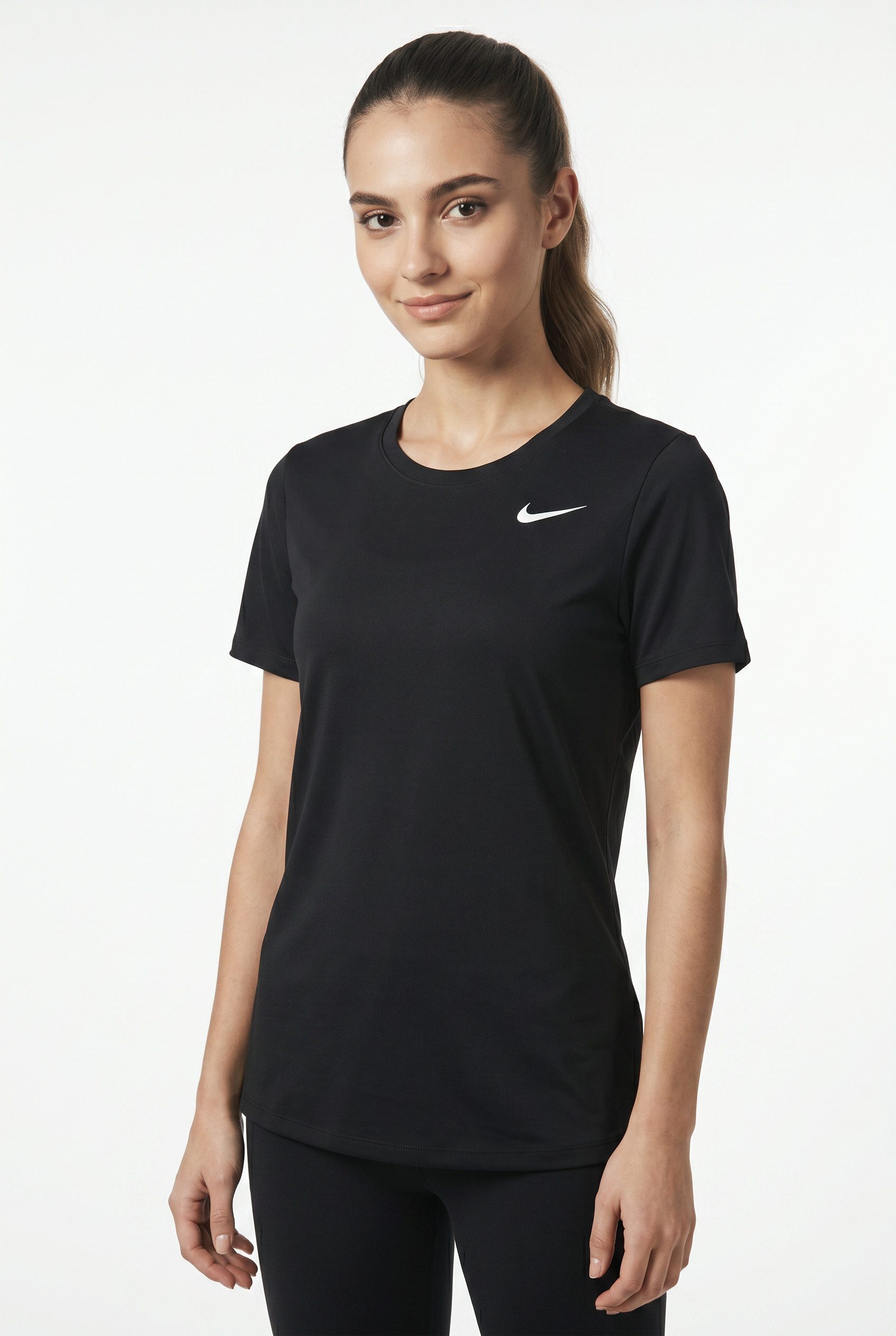 Nike T-Shirt W NK DF RLGD SS TEE sportlicher Stil, Kurzarm, für Fitness, Fußball, Yoga und Laufen