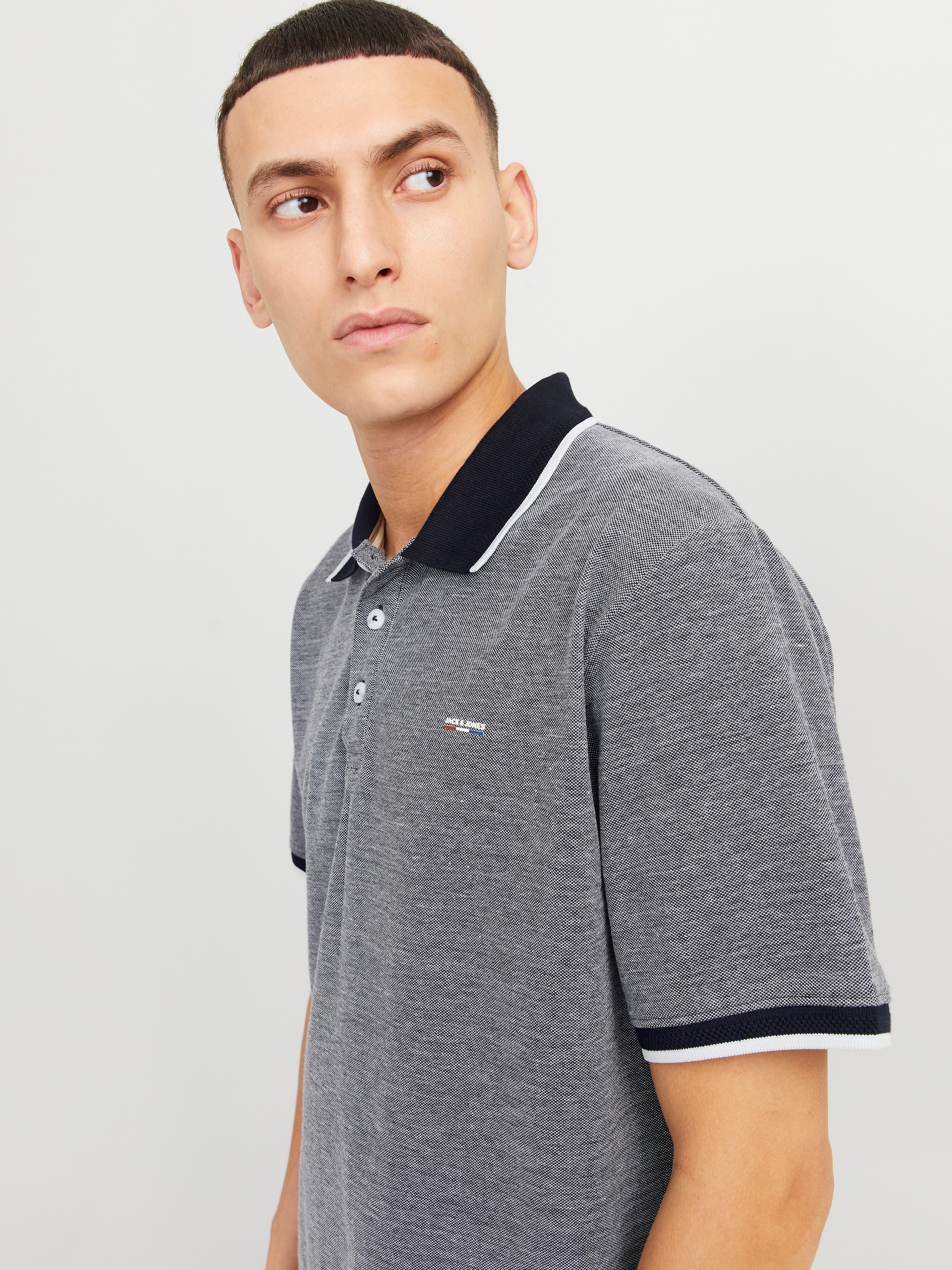 Jack & Jones Poloshirt JPRBLUALVES SS POLO SN mit Logo Stickerei günstig online kaufen