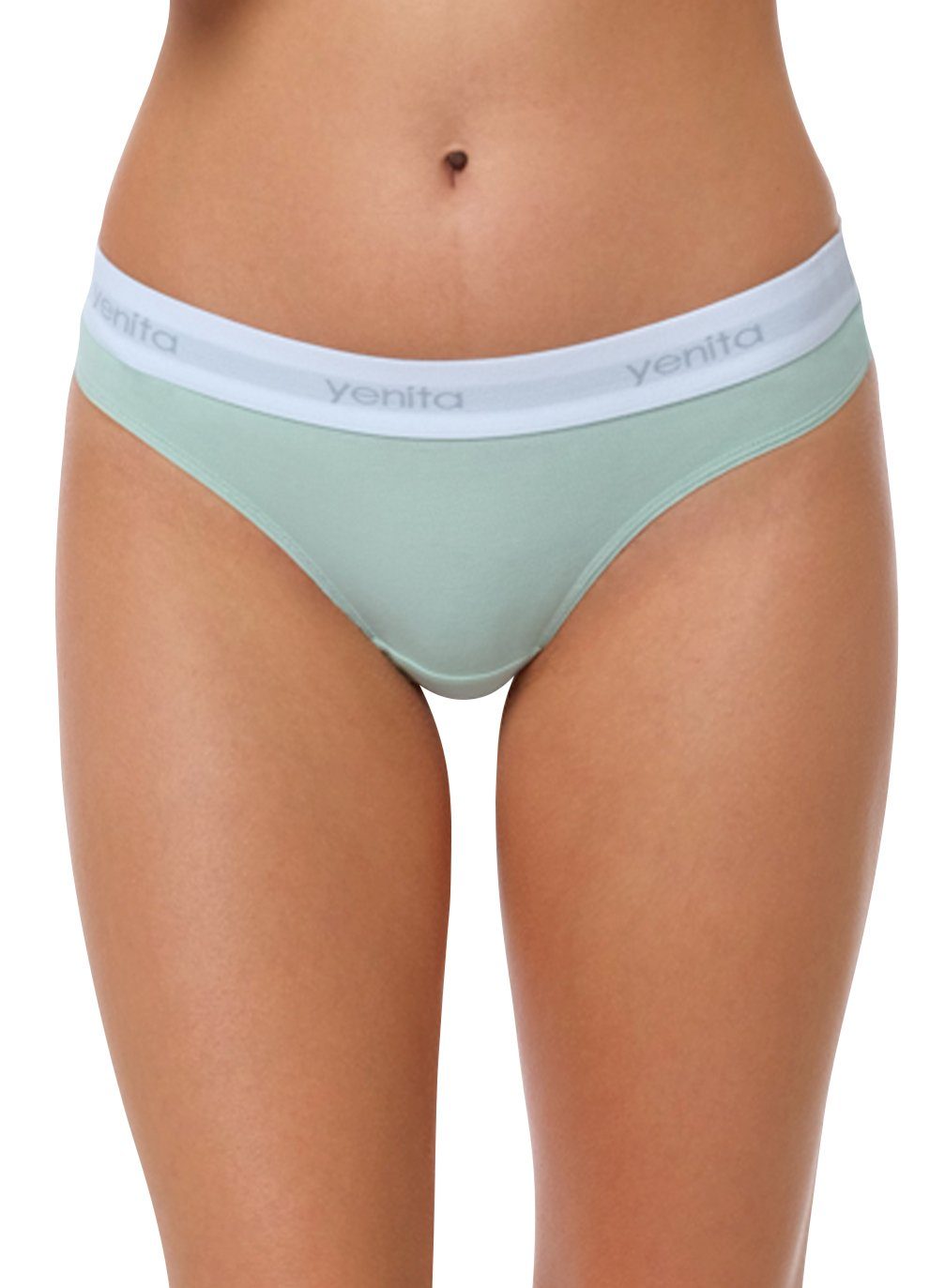 Yenita® String Modern-Sports-Collection (3-St) in angenehmer Baumwoll-Stretchqualität – Bild 2 von 5