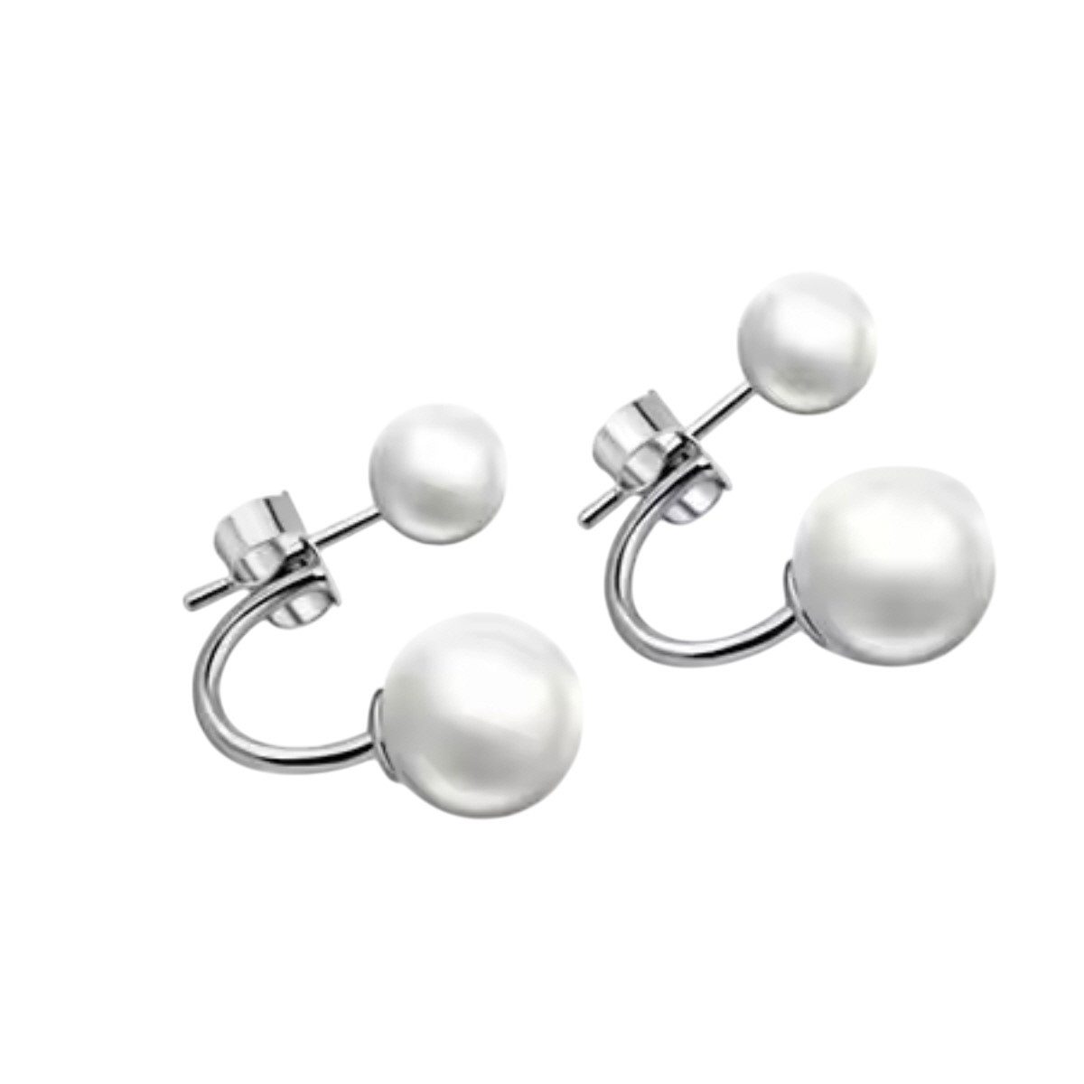 ELLAWIL Paar Ohrstecker Ohrringe Ohrschmuck Perlen-Ohrstecker günstig online kaufen