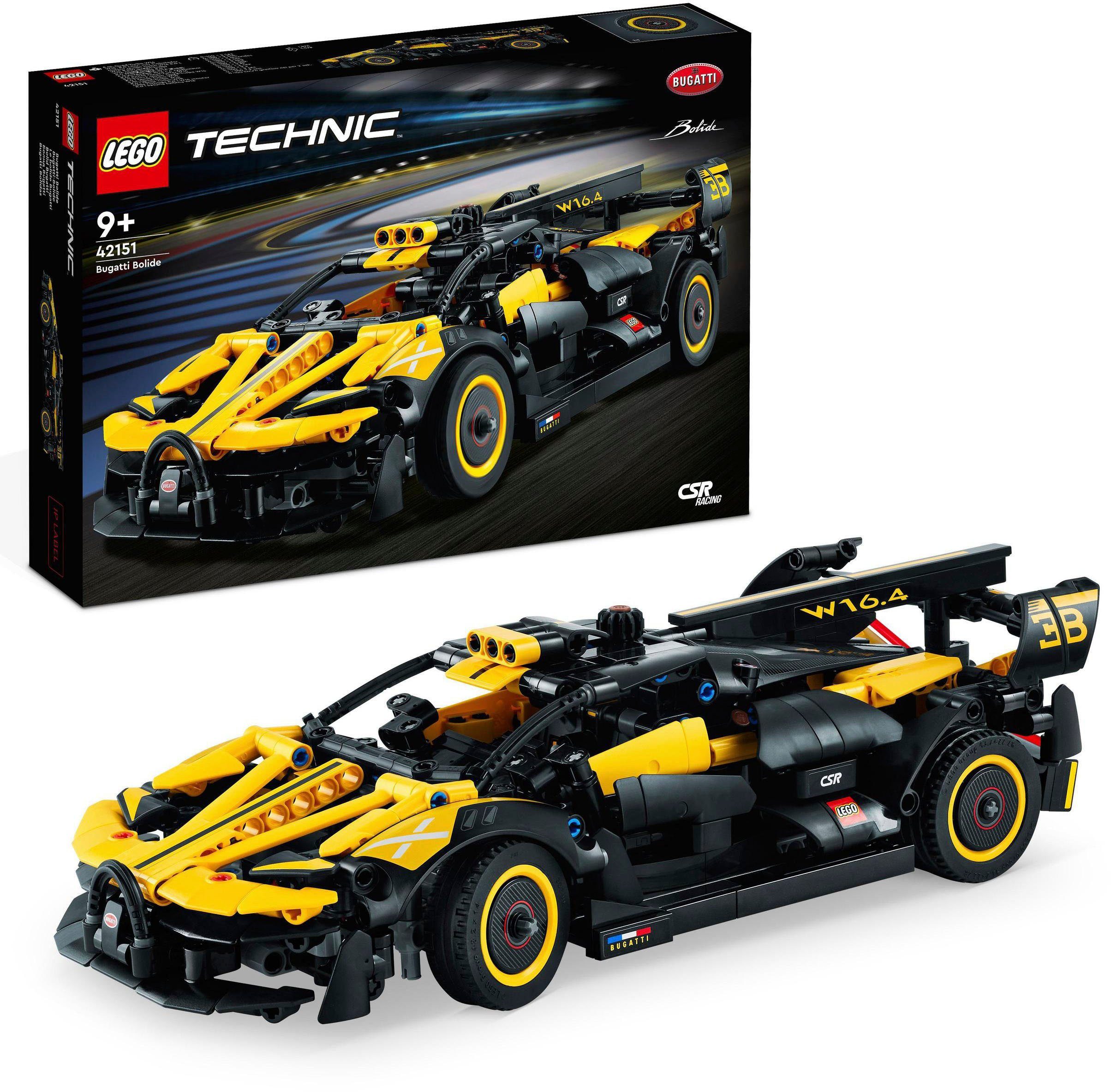 LEGO® Bugatti-Bolide (42151), LEGO® Technic Konstruktionsspielsteine, (905 günstig online kaufen