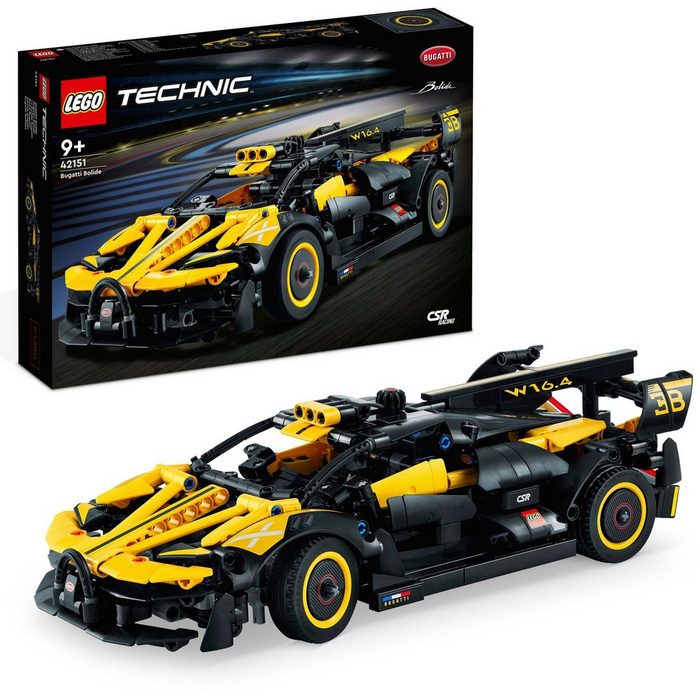 LEGO® Konstruktionsspielsteine Bugatti-Bolide (42151) LEGO® Technic (905 St) Made in Europe