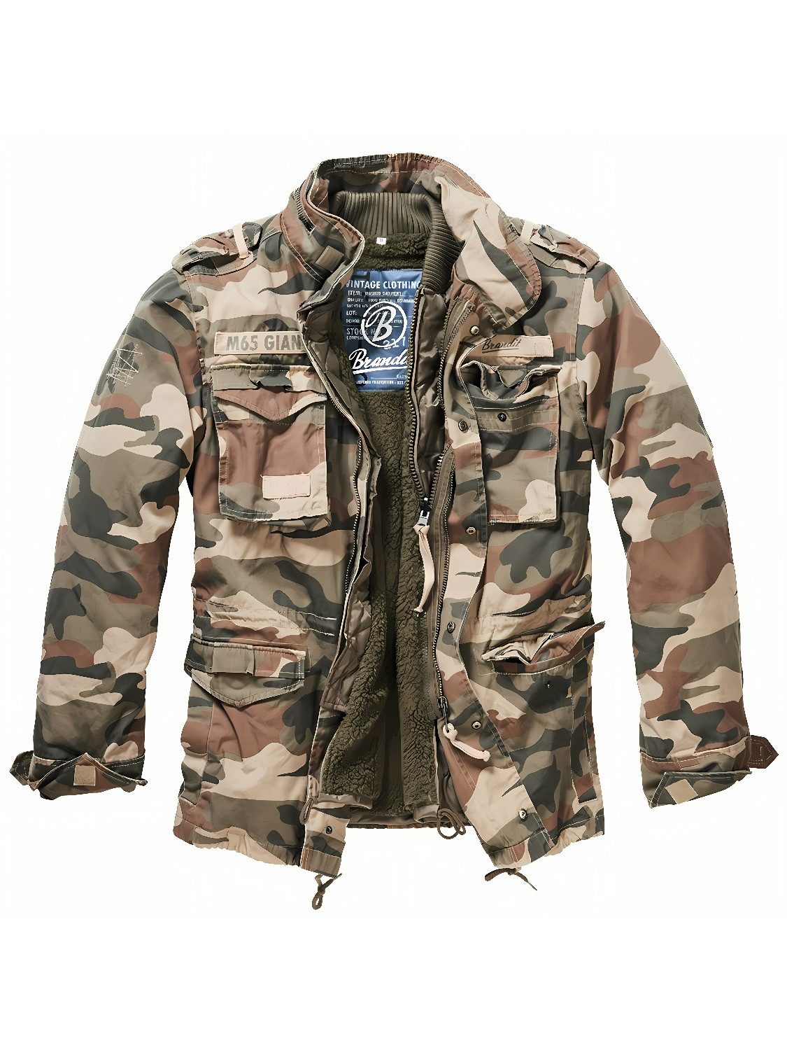 Winterjacke Brandit Herren M-65 Giant Jacket
