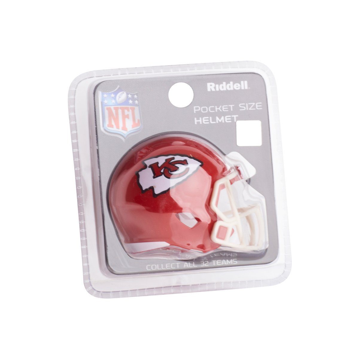 Riddell Sammelfigur Speed Pocket Football Helm NFL Kansas City Chief