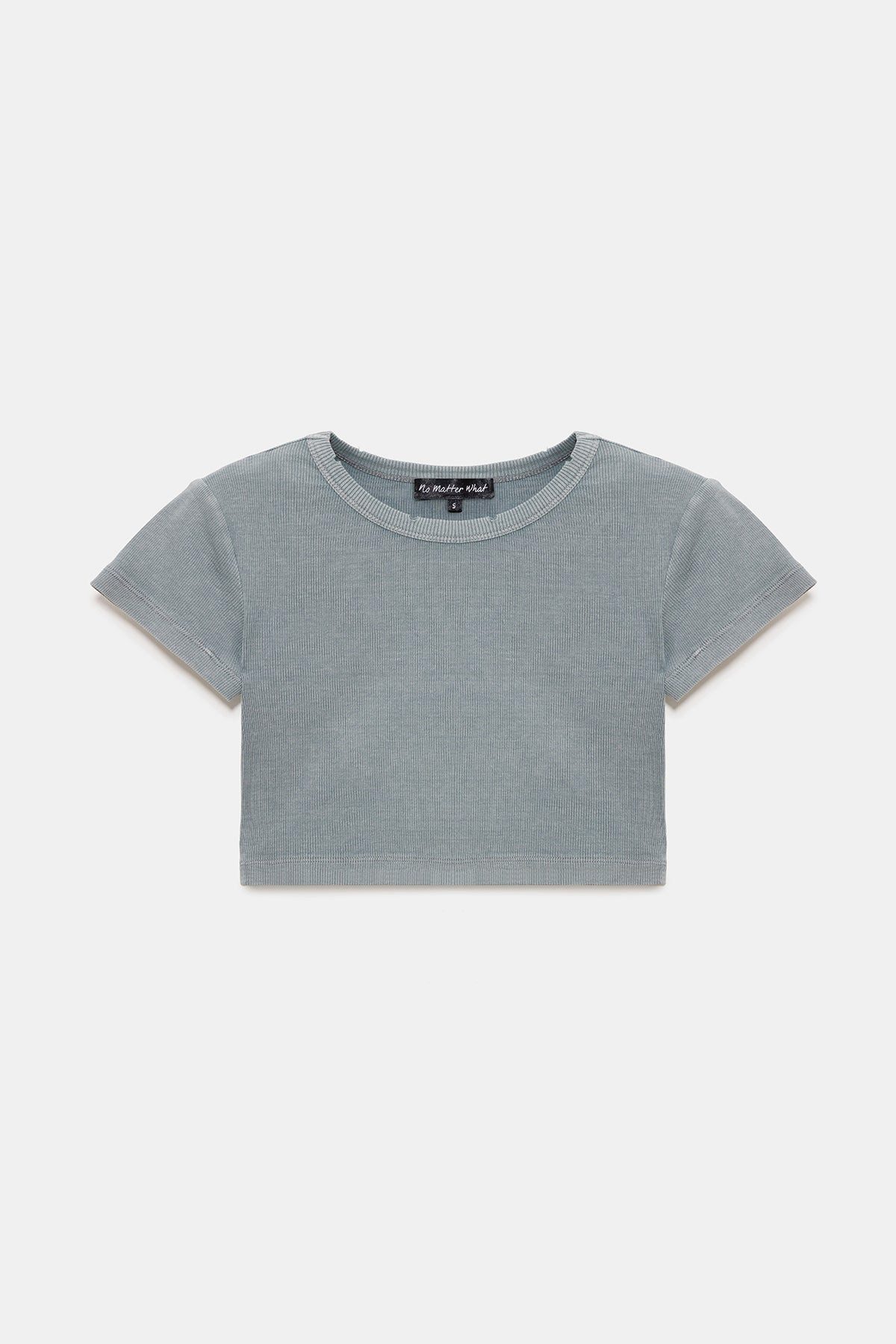 T-Shirt Kurzärmeliges Crop-T-Shirt