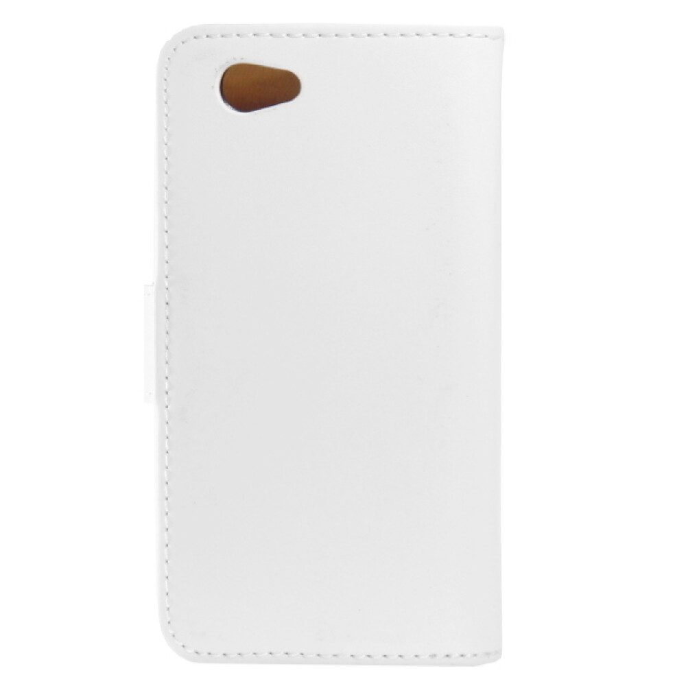 Handytasche Book Case Handyhülle für Sony Xperia Z1 Compact Weiß 4250710549207 (Book Cover)