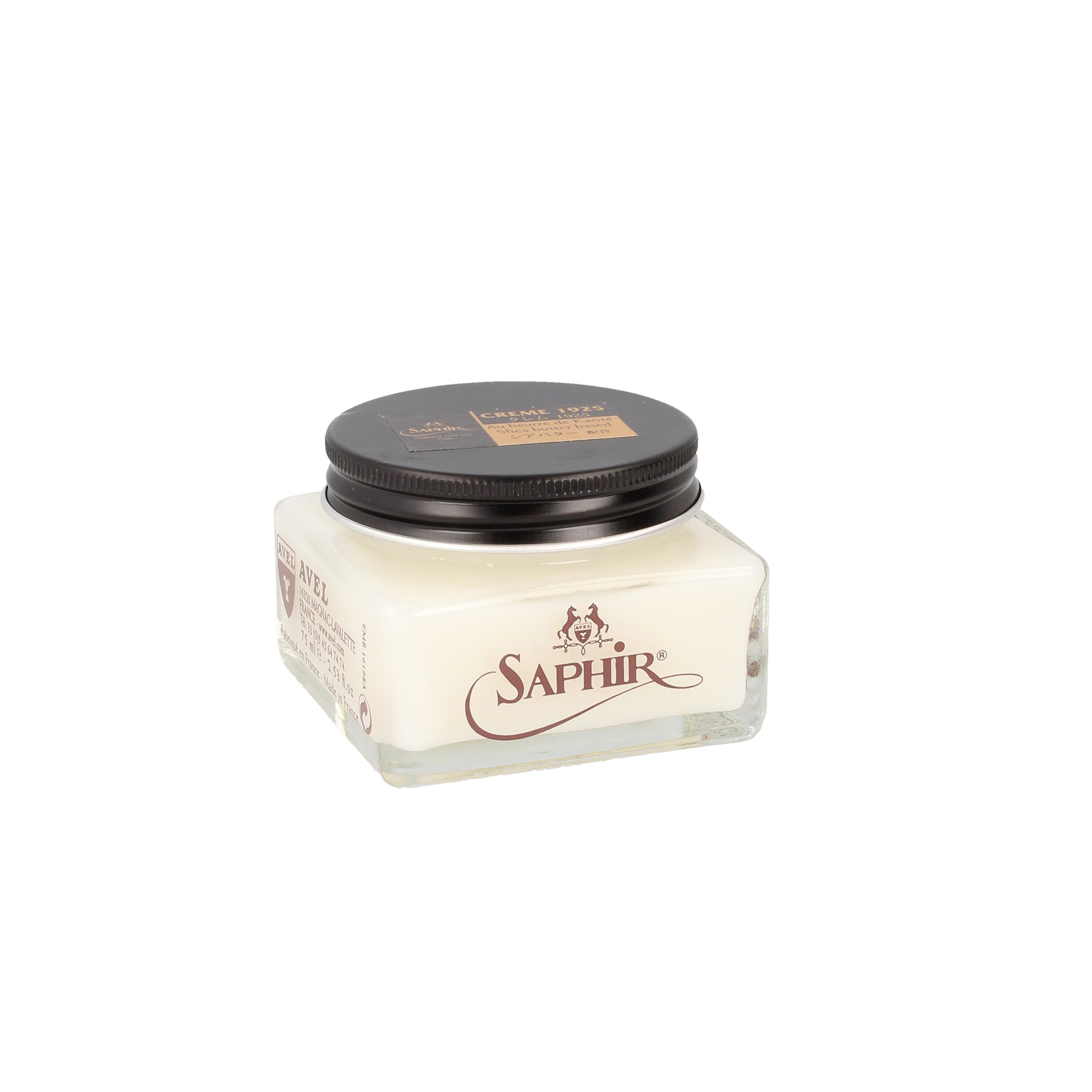 Saphir Schuhputzbürste Medaille D'or RENOVATOR Ledercreme 75ml Glastiegel Glattlederpflge