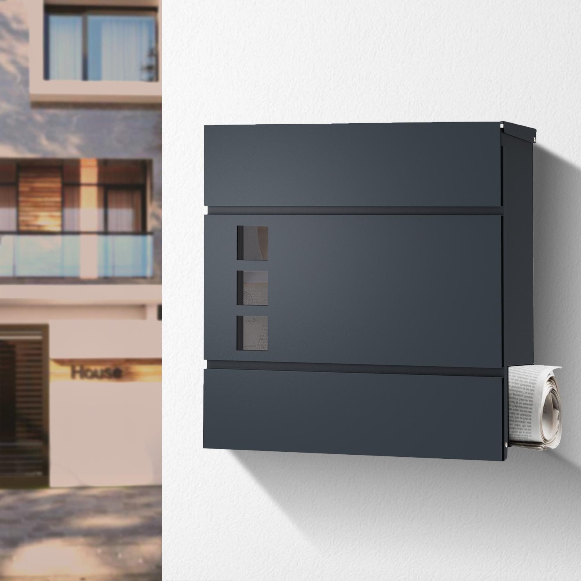 Zedelmaier Wandbriefkasten Briefkasten XXL Wandbriefkasten groß günstig online kaufen