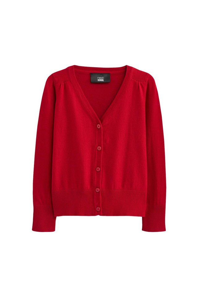 Next Strickjacke Strickjacke mit V-Ausschnitt (1-tlg)