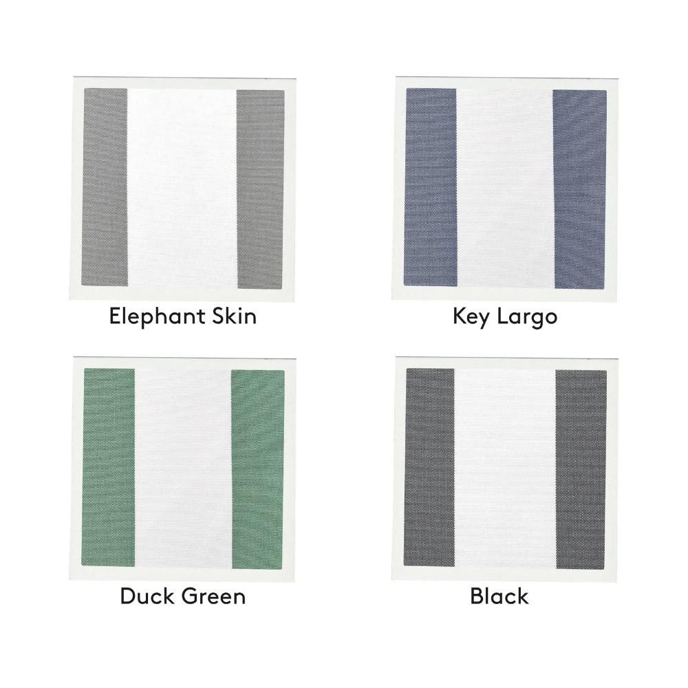 blomus Kissenhülle Outdoor Kissen Stay Lily White Duck Green (45x45 cm)