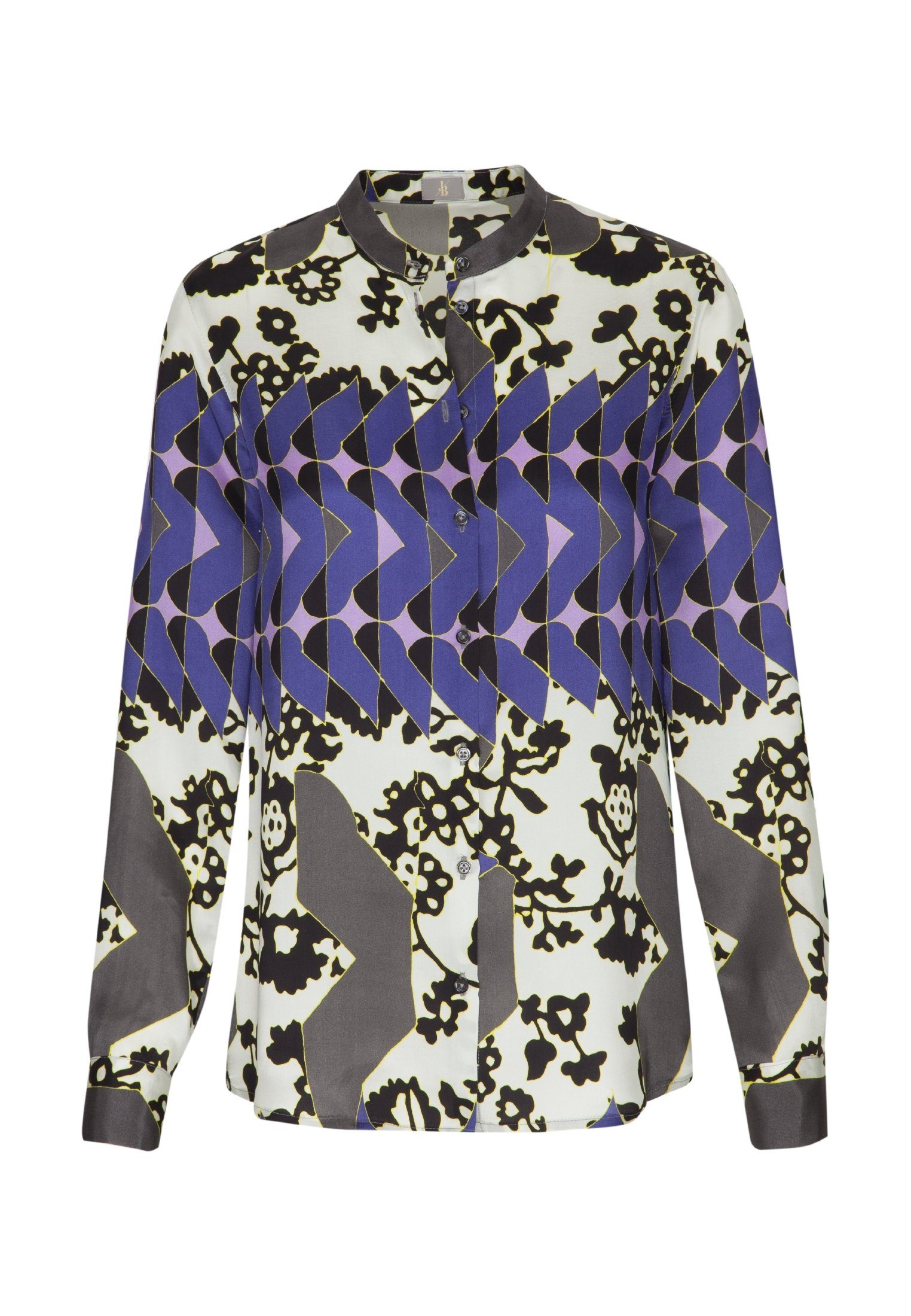 Jacques Britt Klassische Bluse »Jacques Britt« Langarm Kragen Print ...
