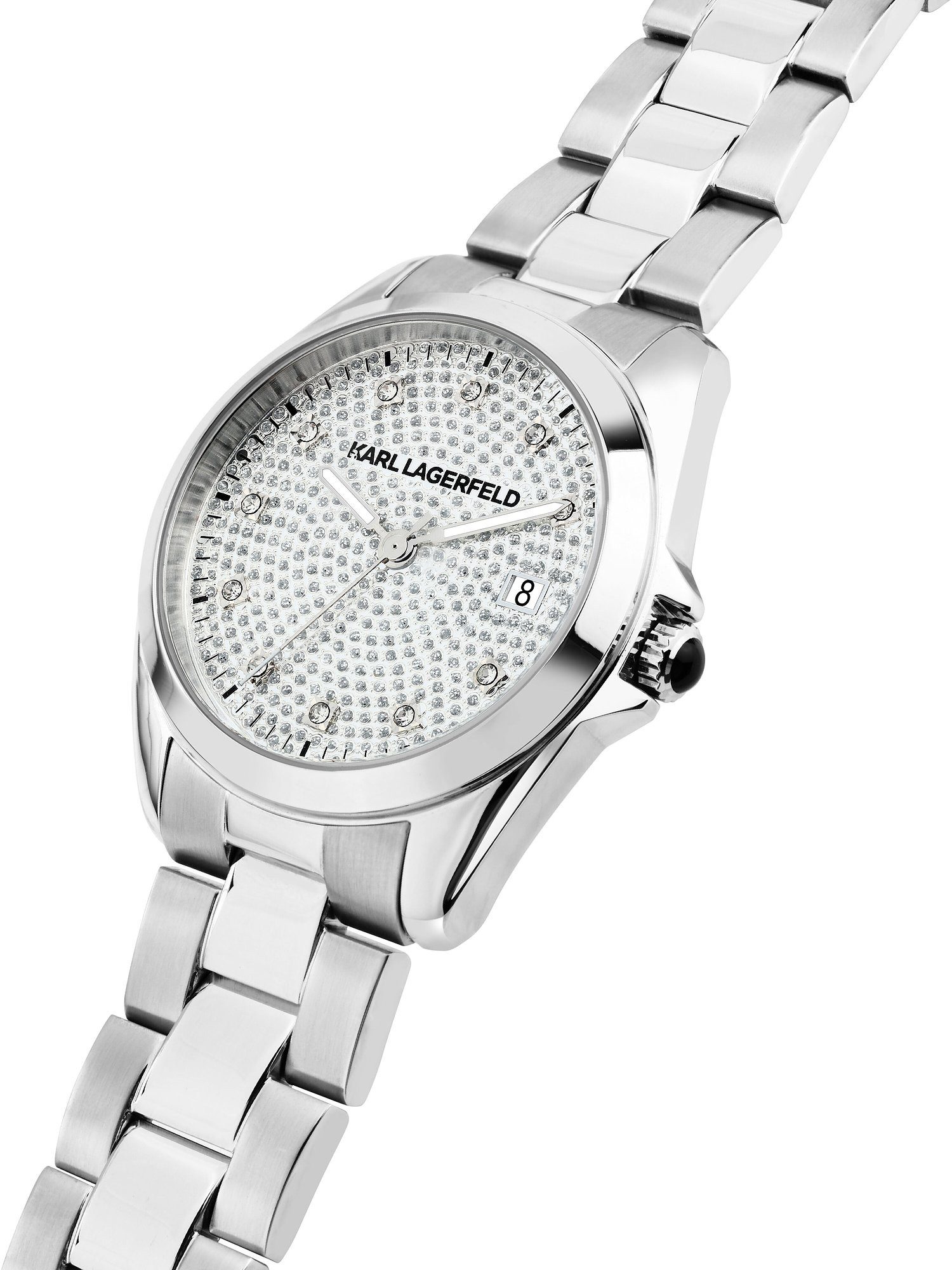 KARL LAGERFELD Quarzuhr Karl Lagerfeld Damen-Uhren Analog Quarz