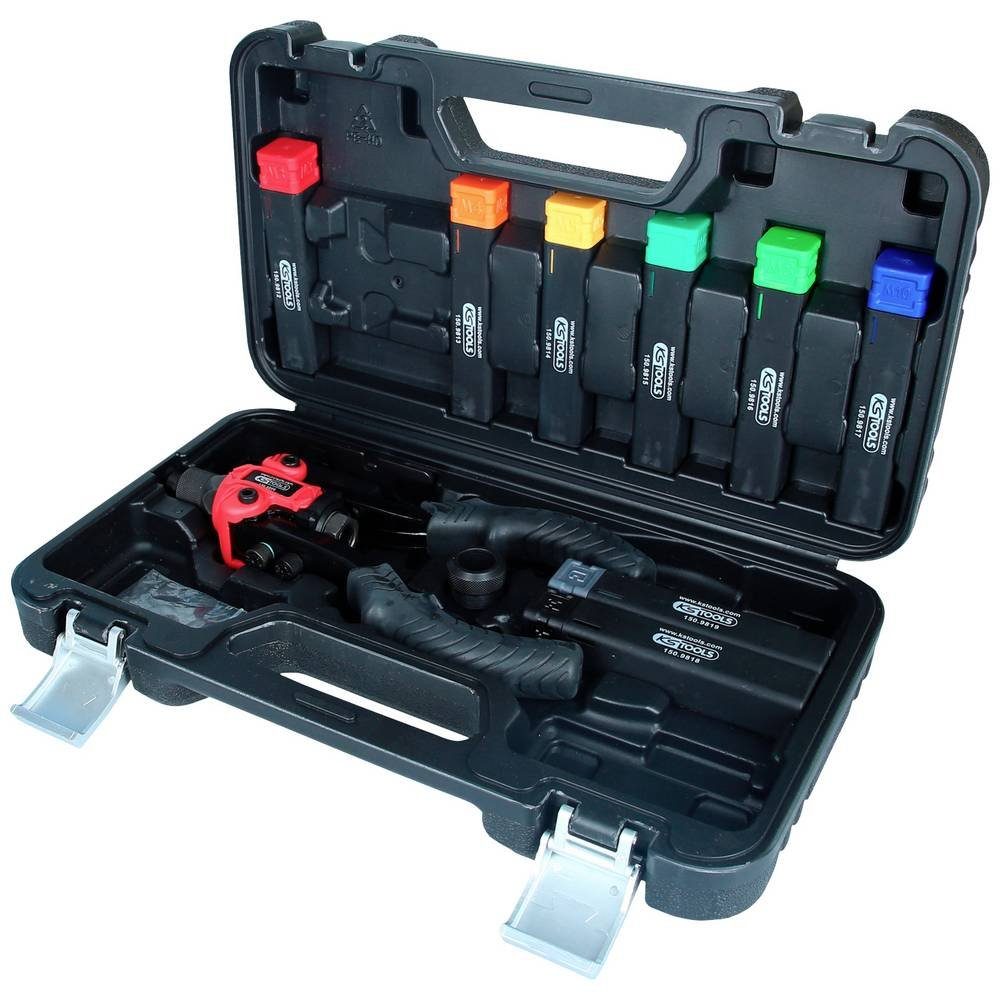 KS Tools Blindnietzange 3 in 1 Nietzangen-Satz, 15-tlg 150.9805