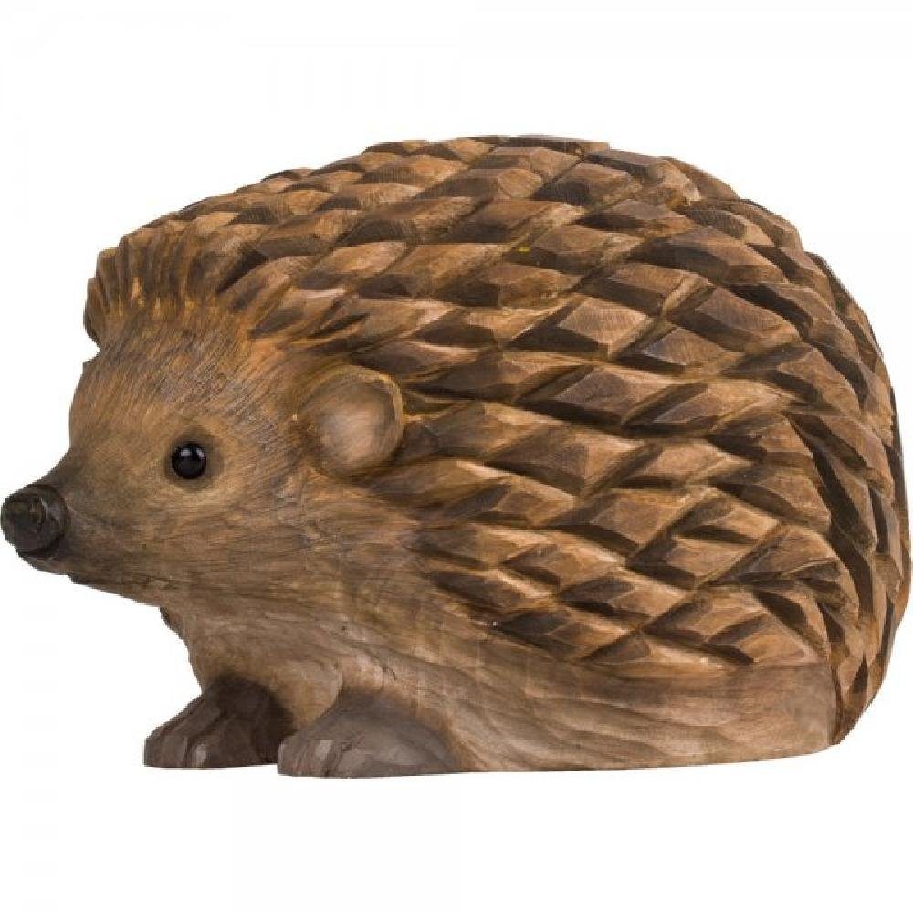 Wildlife Garden Skulptur Hedgehog Handcarved günstig online kaufen