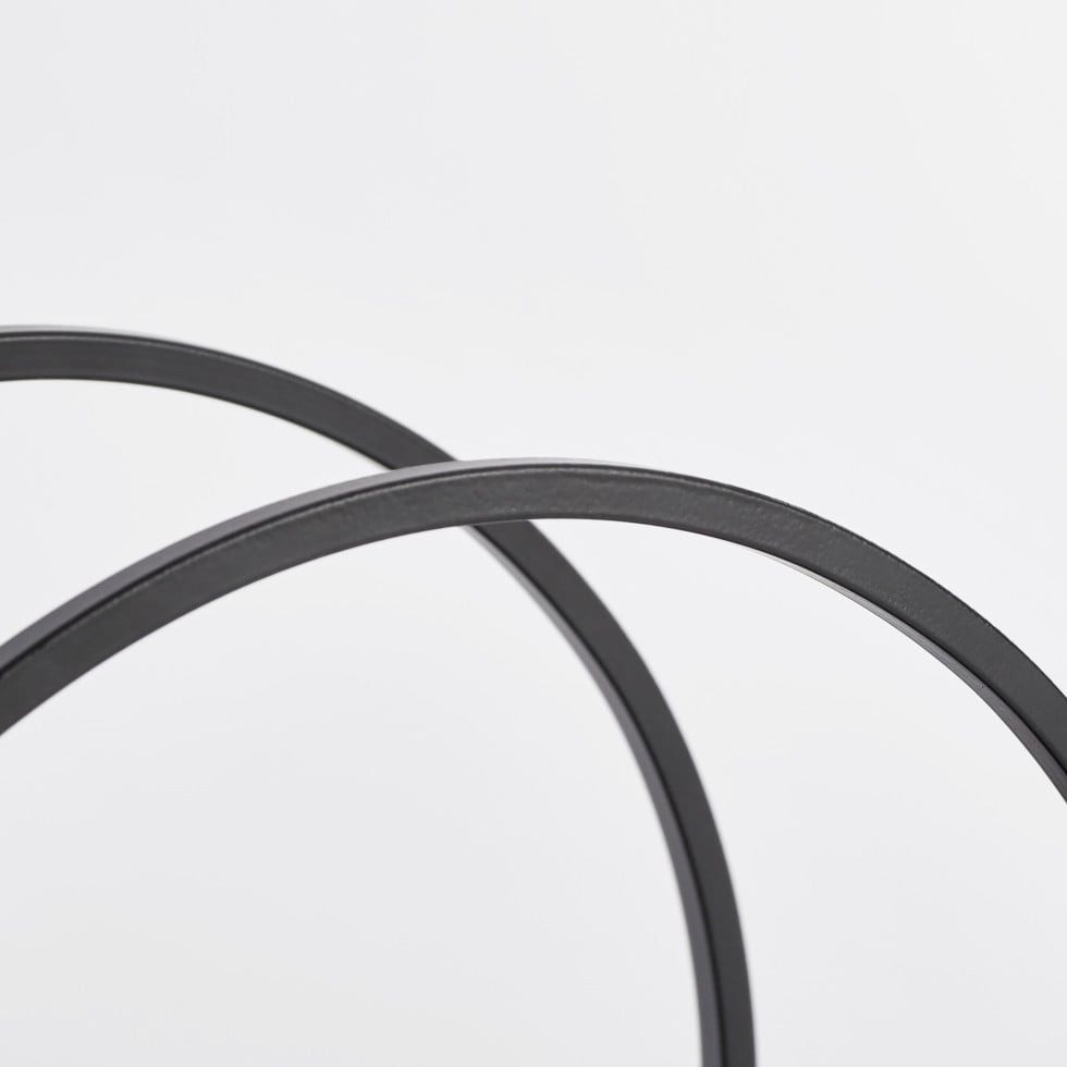 Mica Decorations Dekofigur Mica Tablett schwarz Eisen 30 x 15 x 28 cm günstig online kaufen