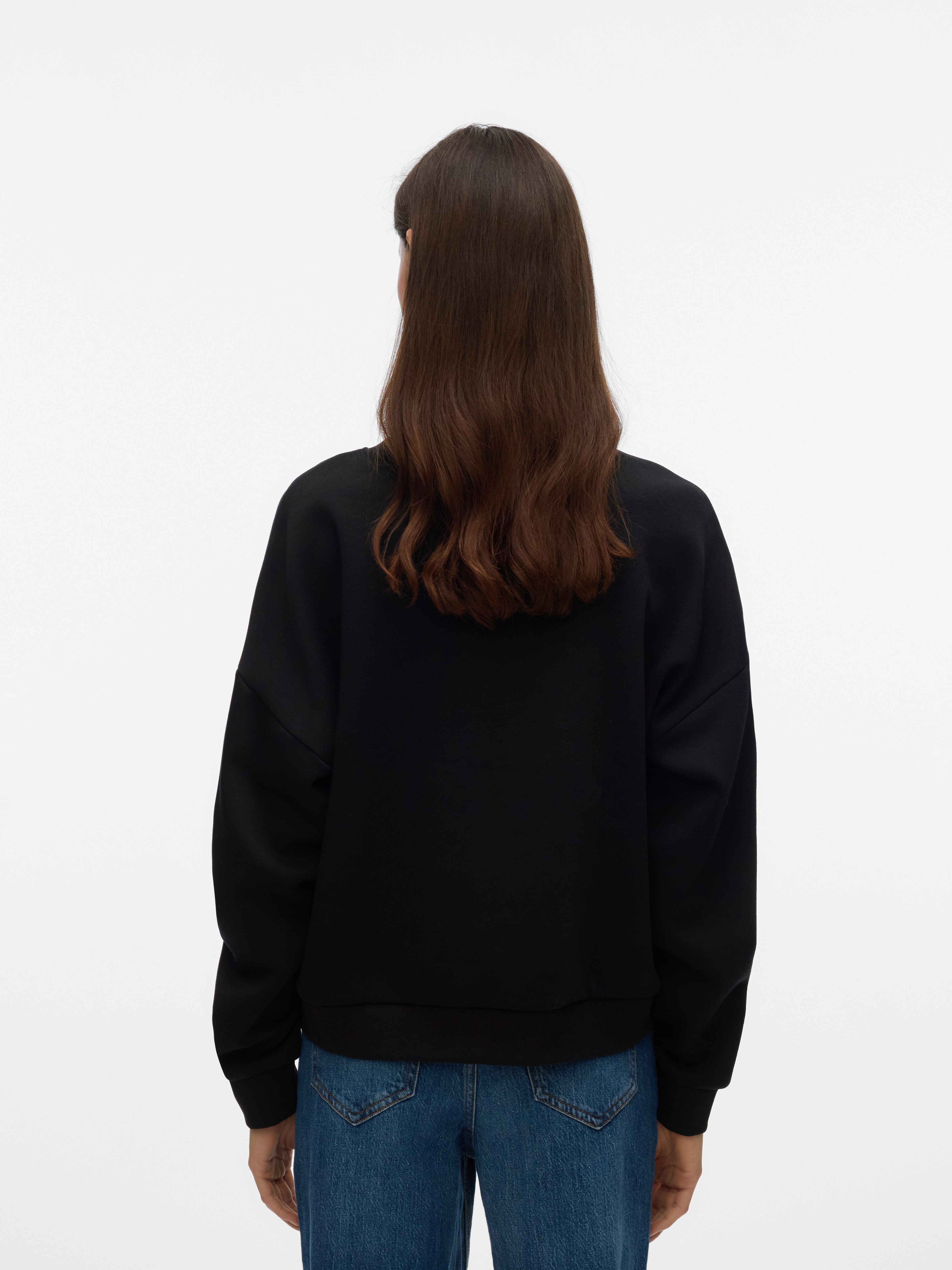 Vero Moda Langarmshirt VMLOTTE TRINA LS SWEAT BOX GA BF
