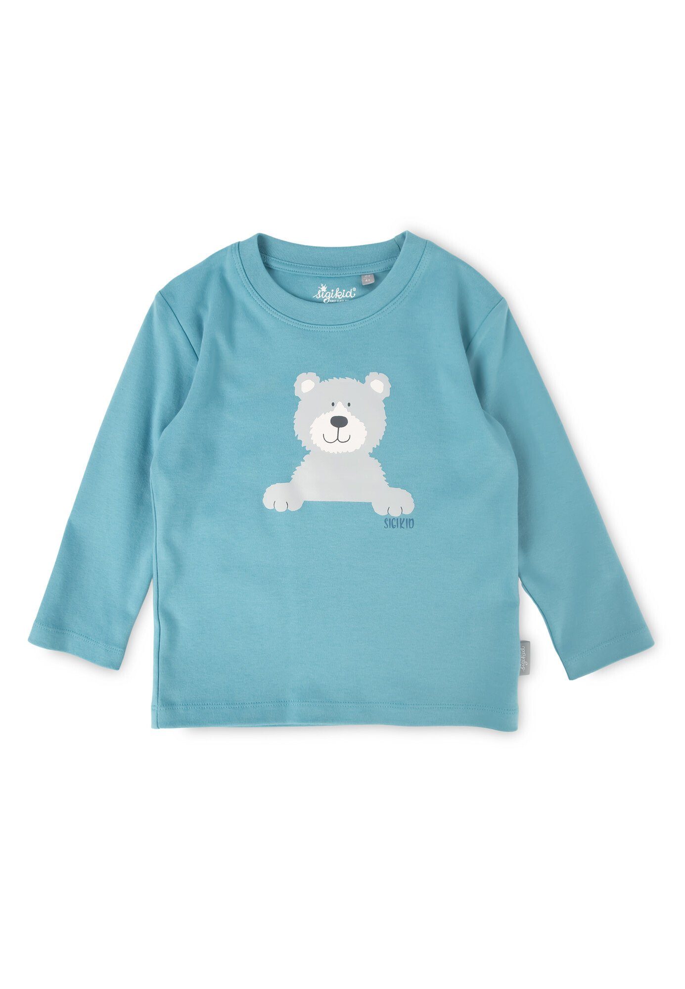 Sigikid Pyjama Kinder Nachtwäsche Pyjama, blau tlg) Bio-Baumwolle (2