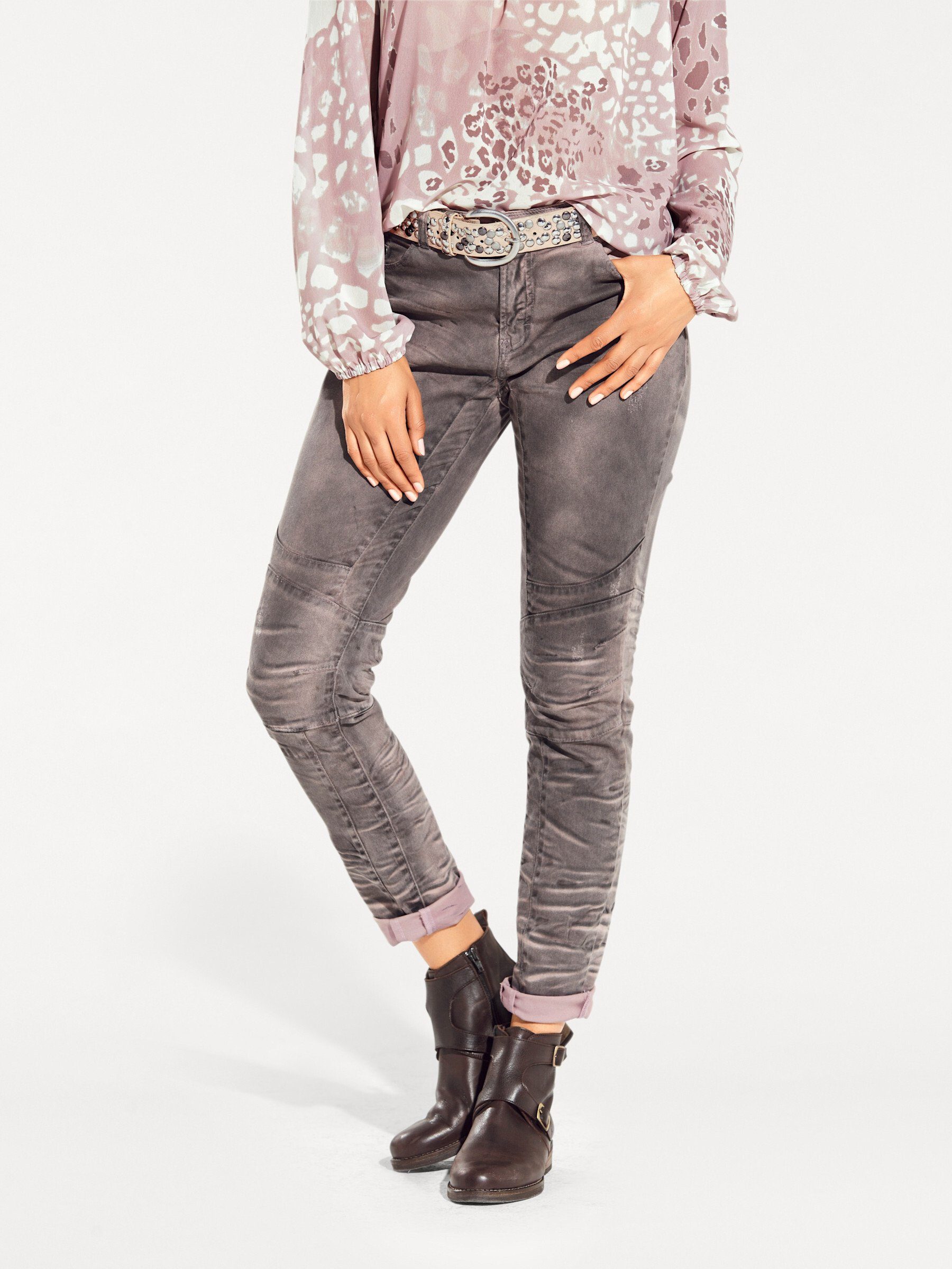heine Jerseyhose Boyfriend Hose normal
