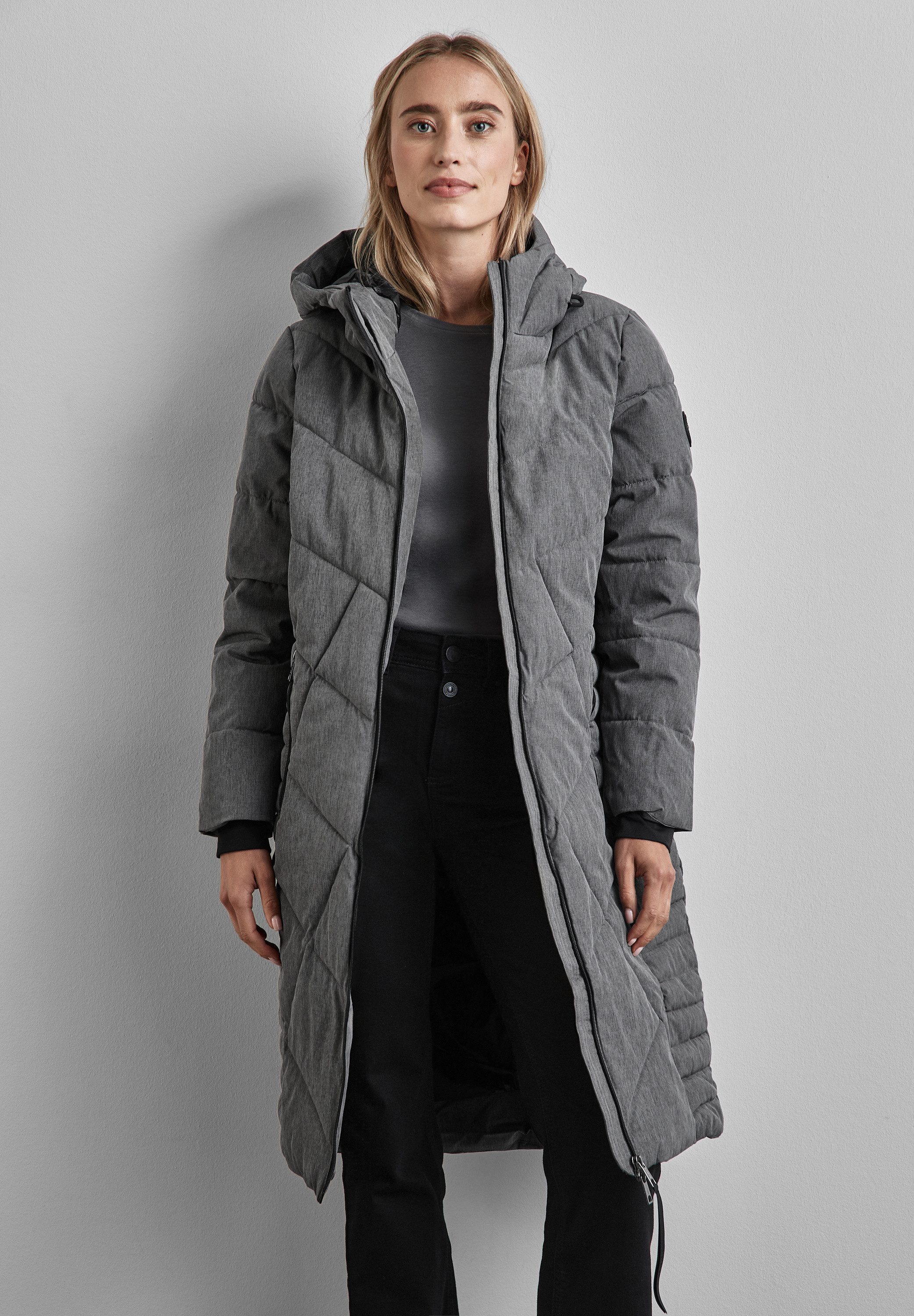 STREET ONE Steppjacke mit Kapuze günstig online kaufen