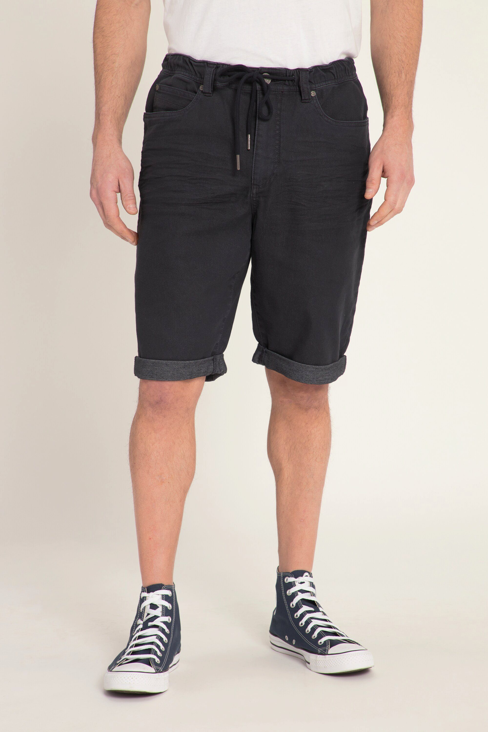 JP1880 Bermudas Bermuda FLEXNAMIC® 5-Pocket Elastikbund bis 8 XL mattes nachtblau