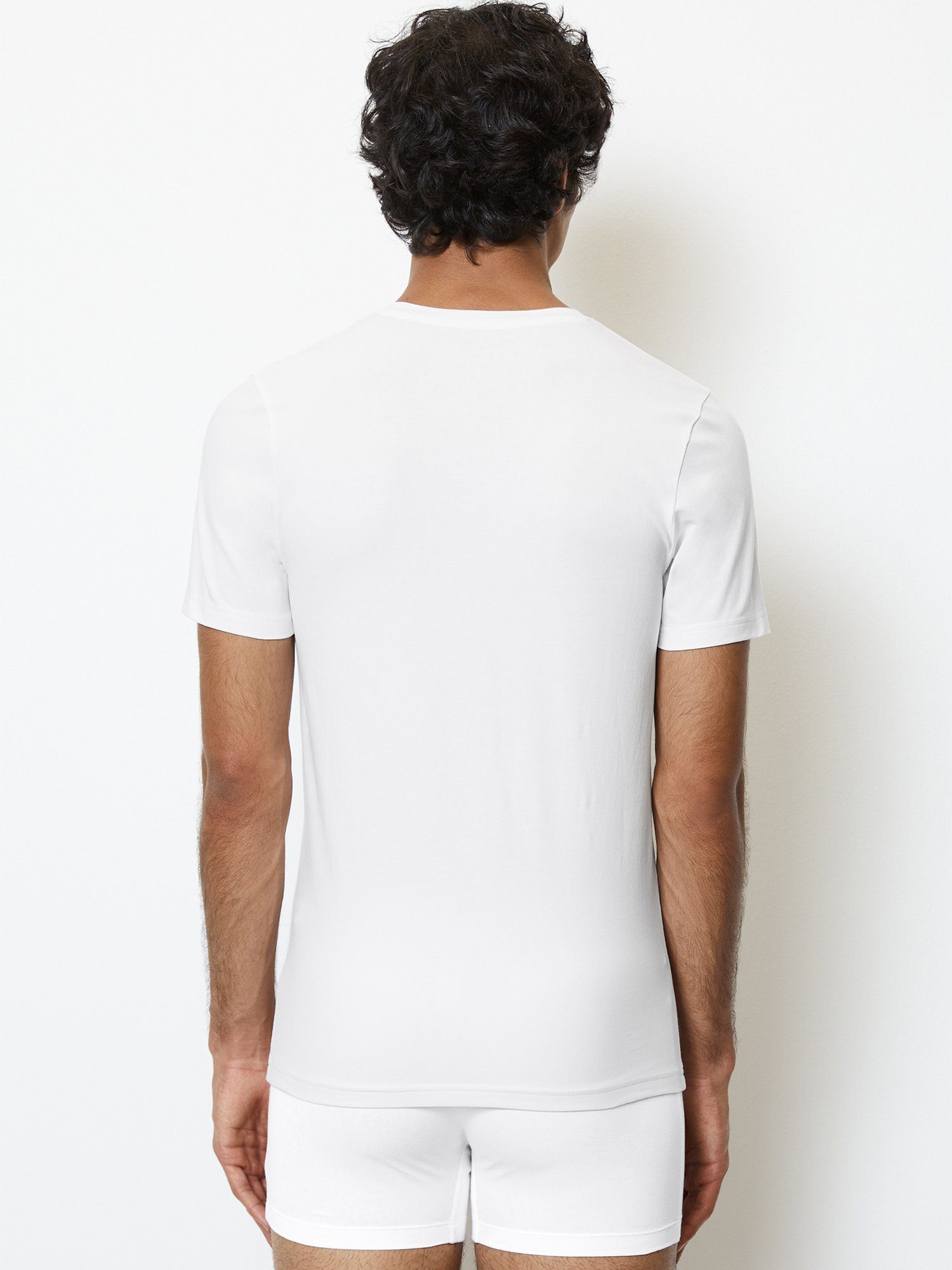 Marc O'Polo V-Shirt Essentials (2-tlg) t-shirt v-ausschnitt v-neck