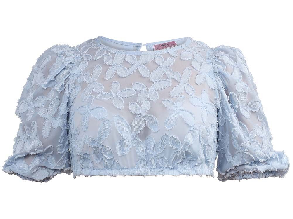 MarJo Dirndlbluse Dirndlbluse Karlstein hellblau günstig online kaufen