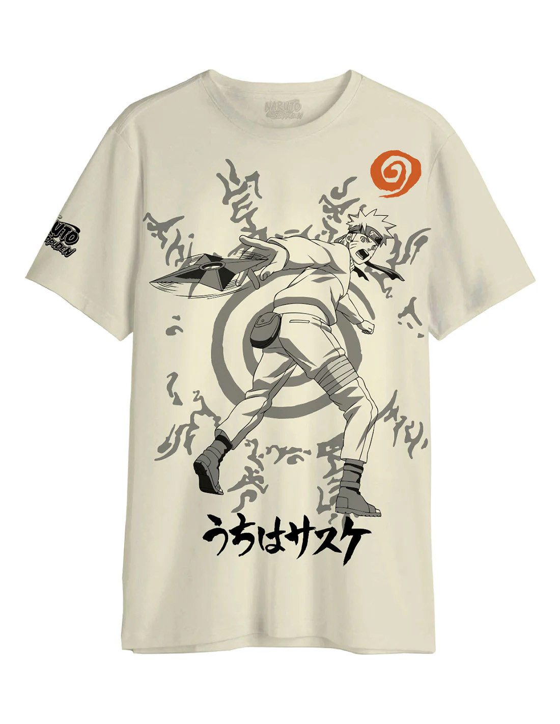 Naruto T-Shirt Naruto Uzumaki Altweiß