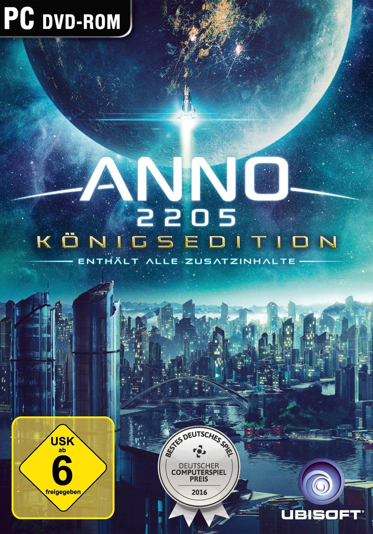 Image of Anno 2205 Königsedition PC, Software Pyramide