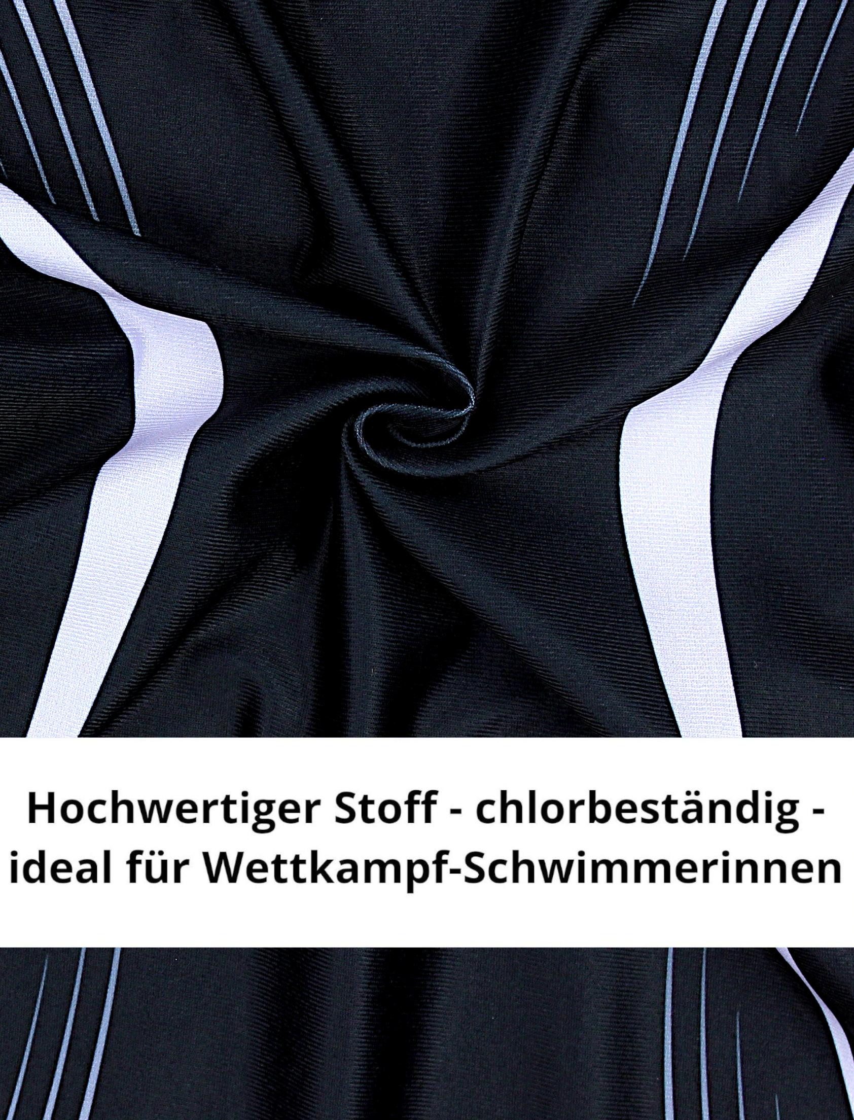 Aquarti Badeanzug Mädchen Badeanzug Chlorresistent Schwimmanzug Muscleback Wettkampf