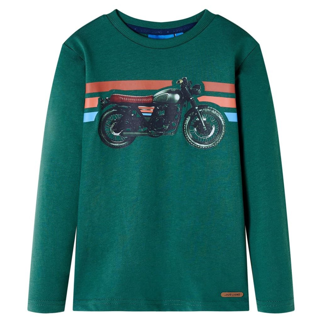 Langarmshirt Kinder-Langarmshirt Grün 128
