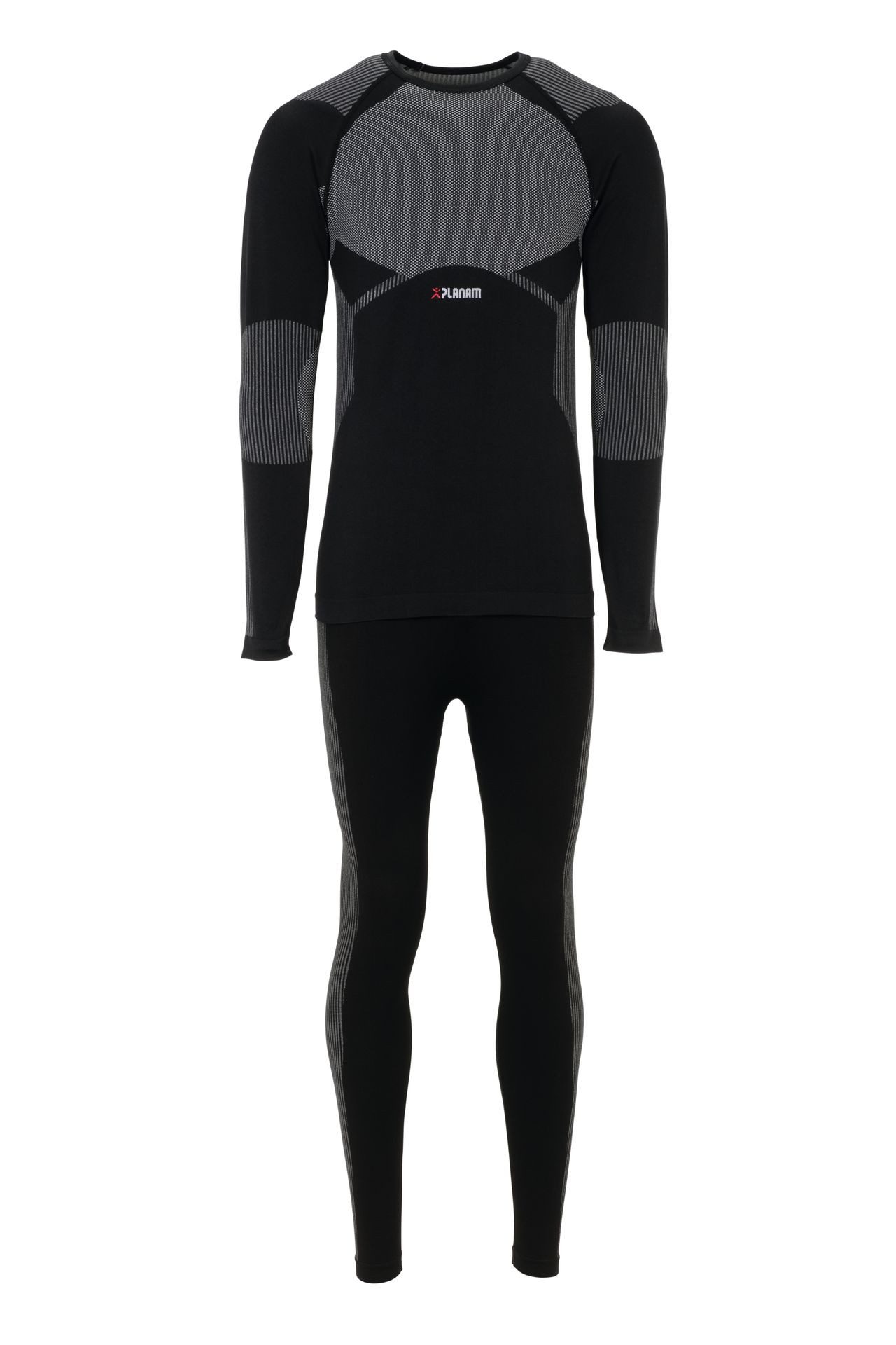 Planam Funktionsunterhemd PLANAM Herren Set-250g/m² FUNKTIONSUNTERWÄSCHE Schwarz